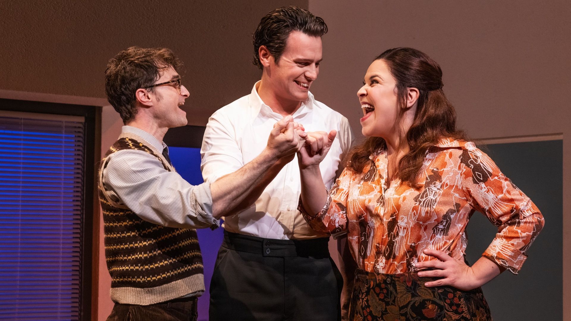 Merrily We Roll Along background