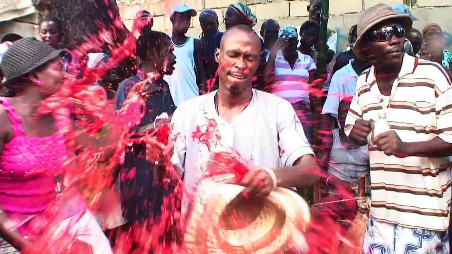 The Pierced Heart & the Machete background