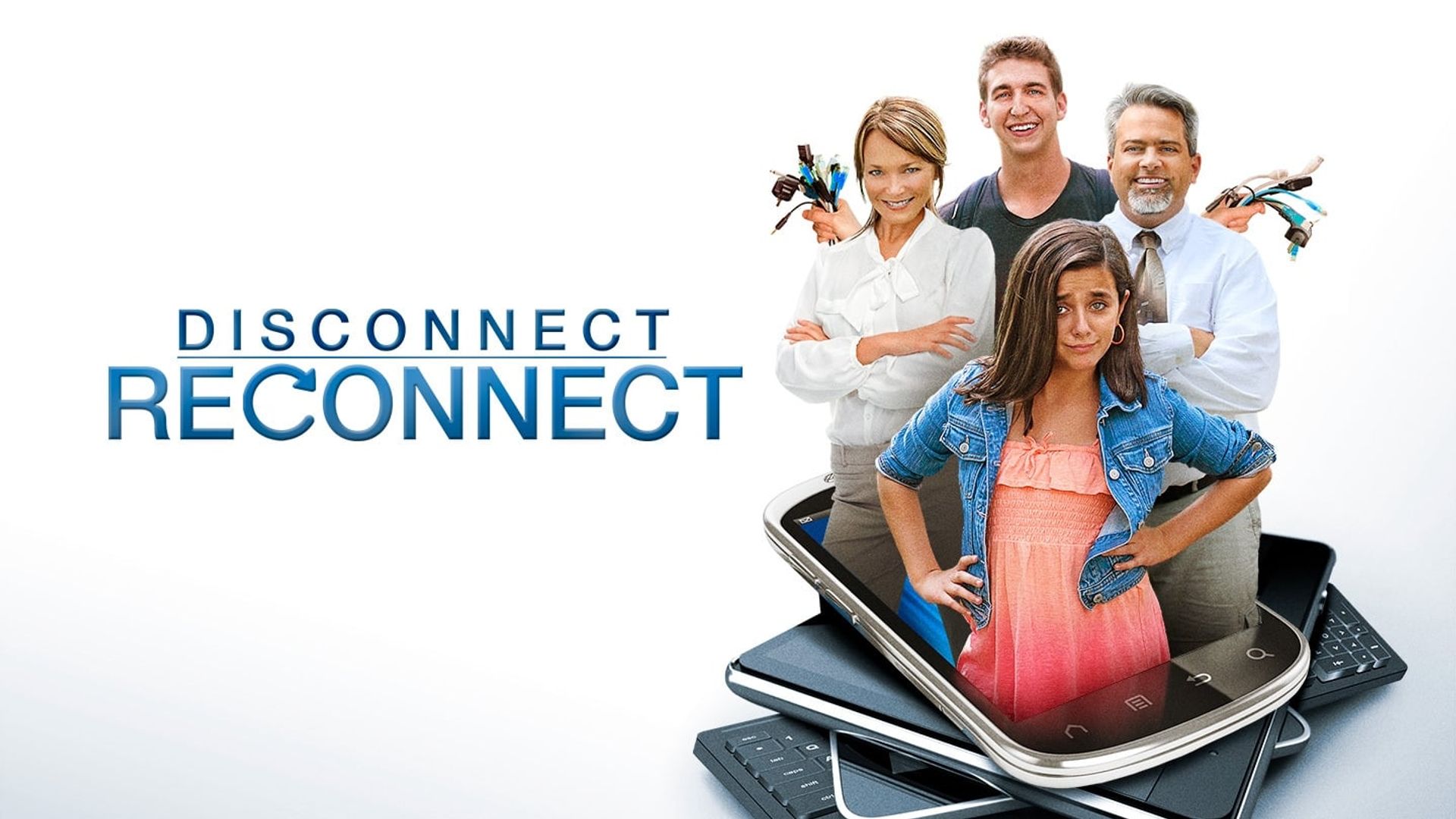 Disconnect. Reconnect. background