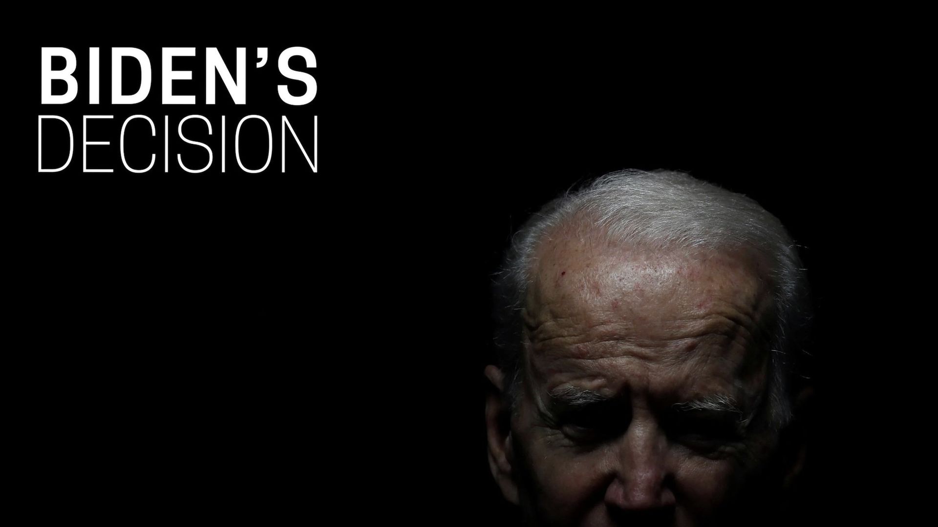 Biden's Decision background