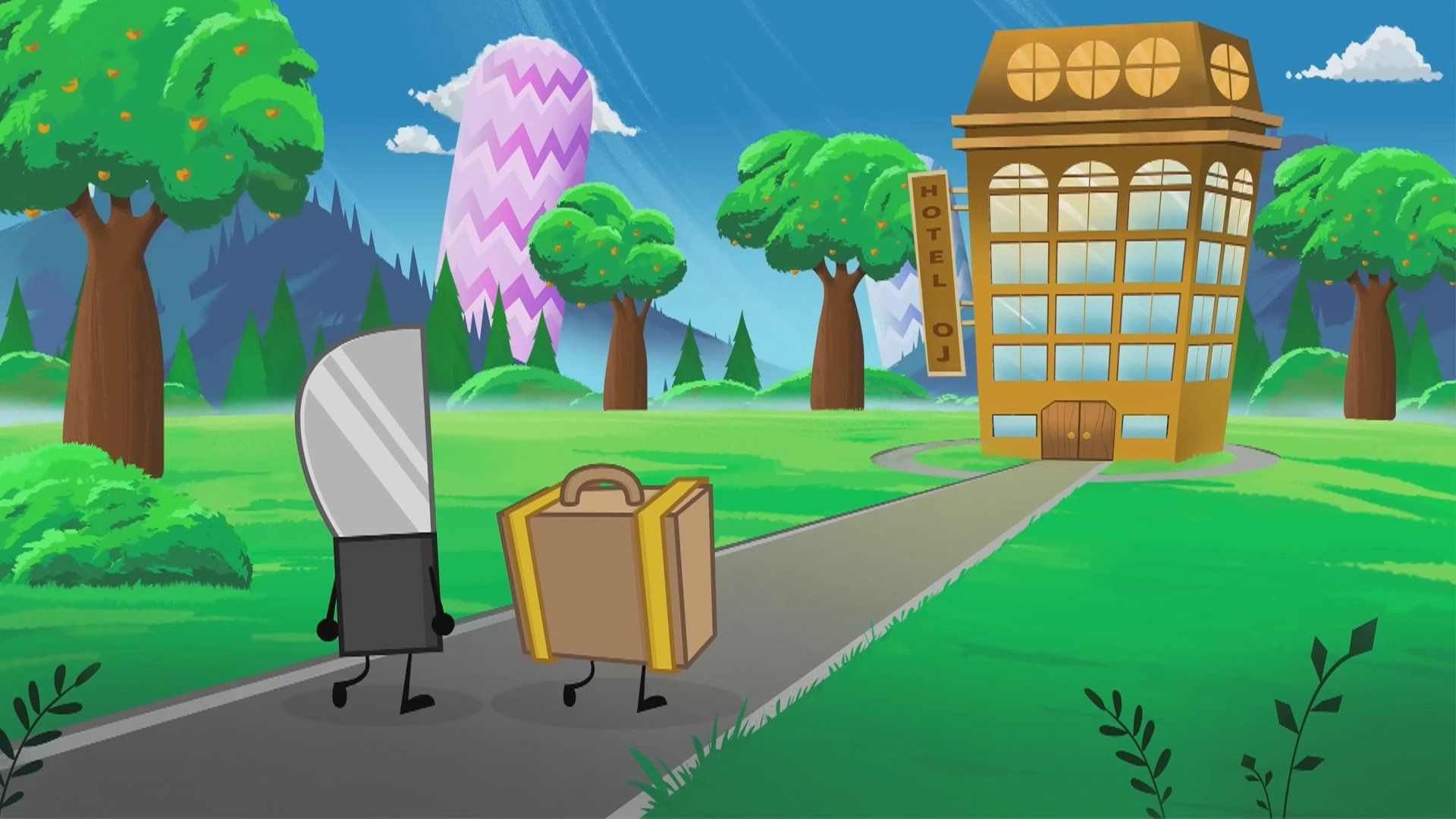 Inanimate Insanity II: The Movie background