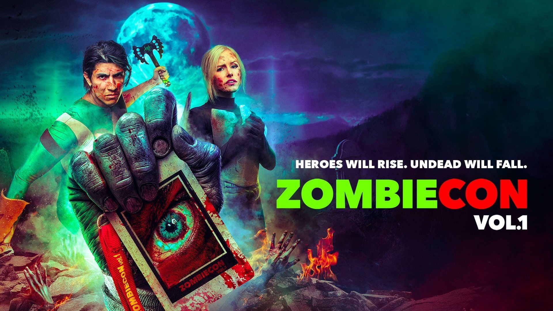 ZombieCON Vol. 1 background