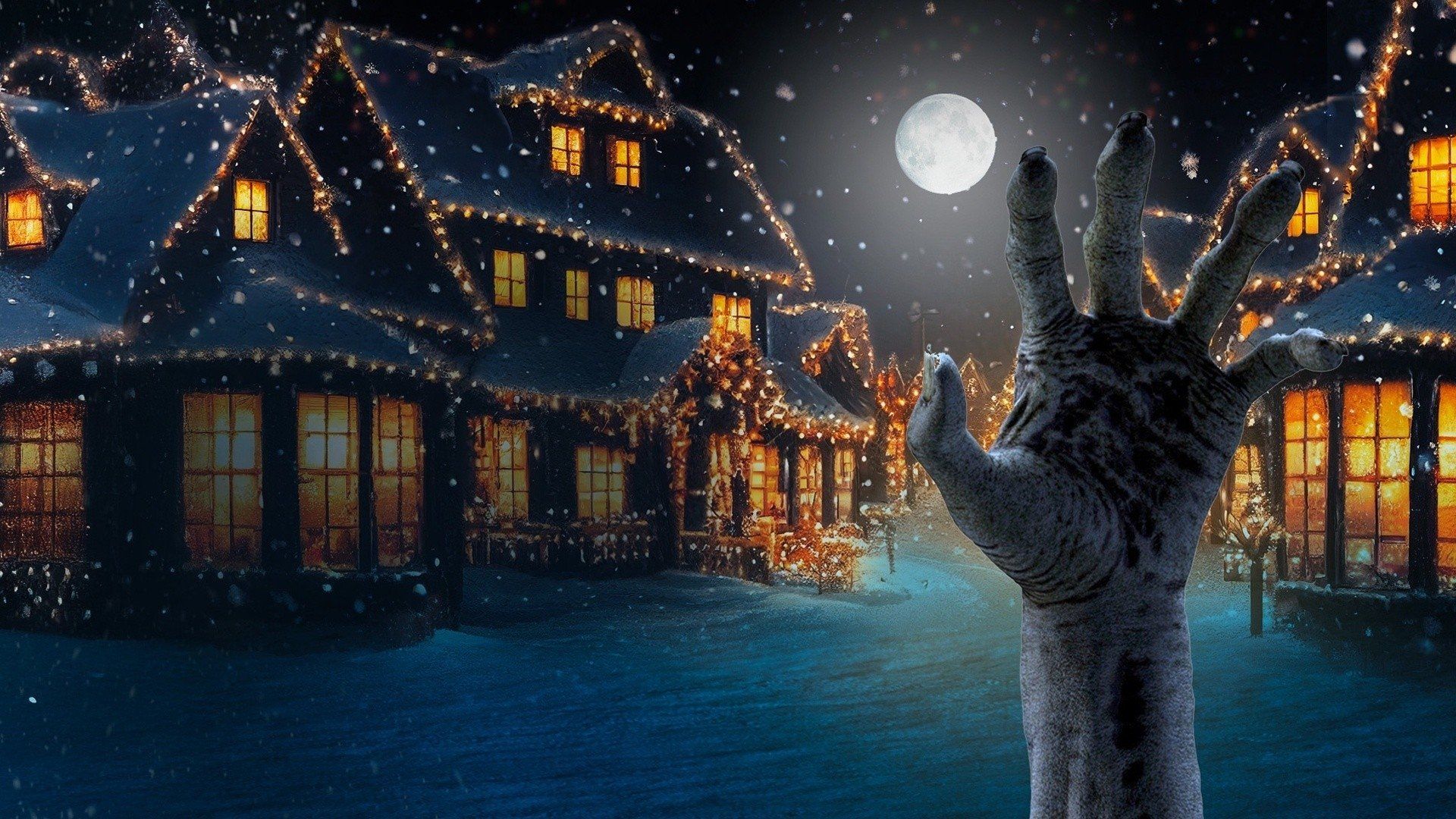 Zombies: Christmas Apocalypse background