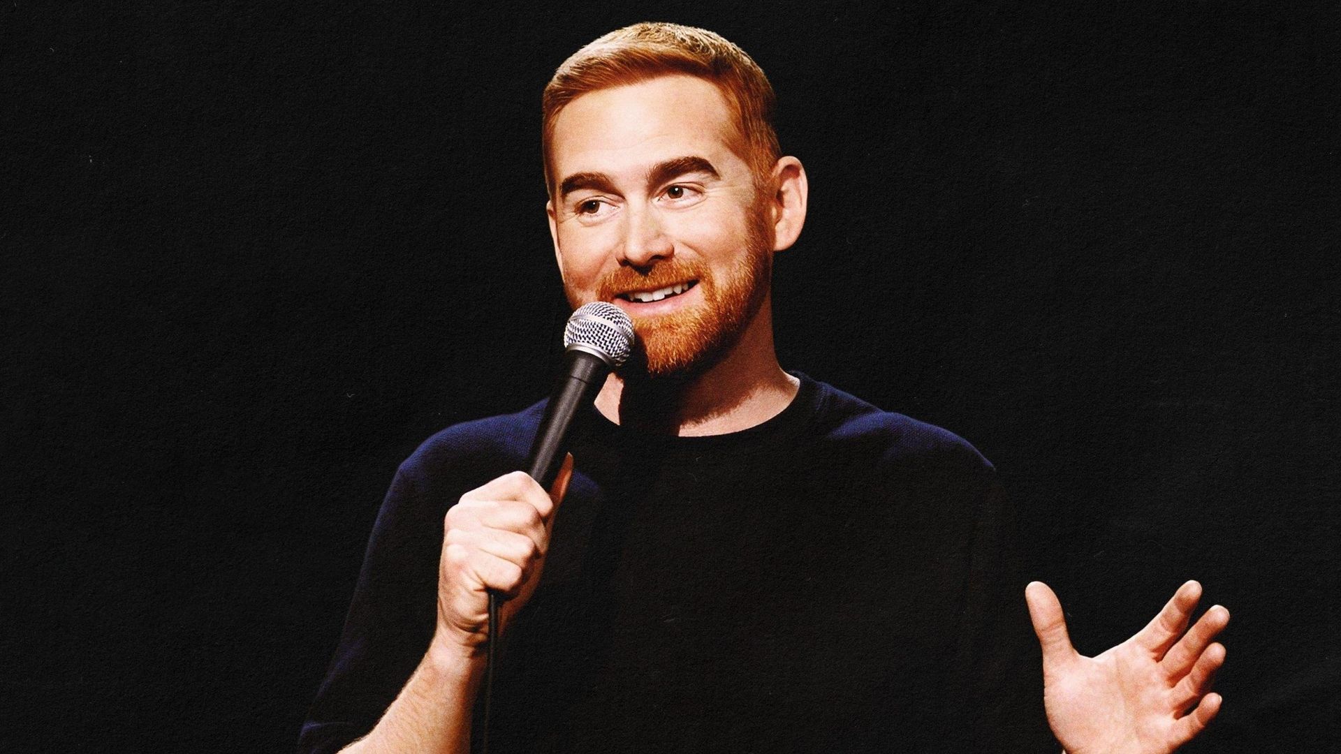 Andrew Santino: White Noise background