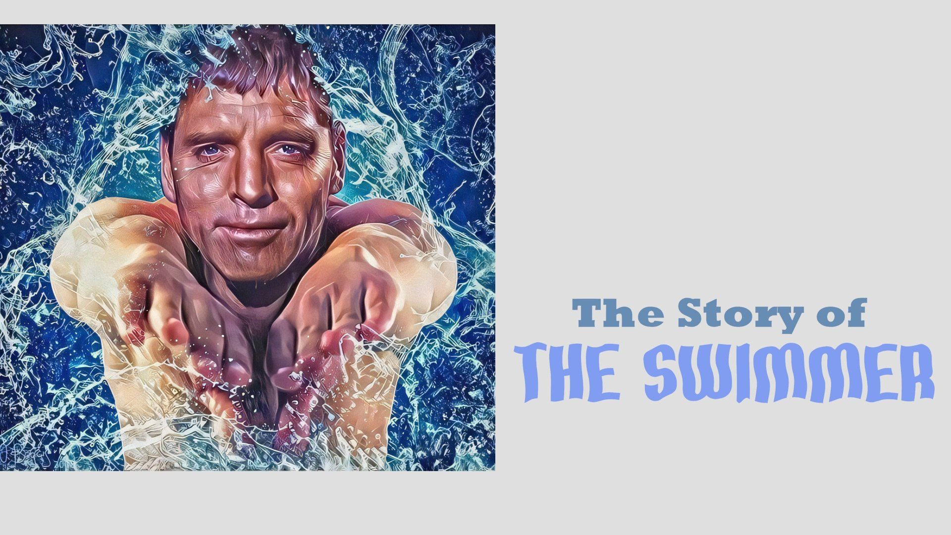 The Story of the Swimmer background