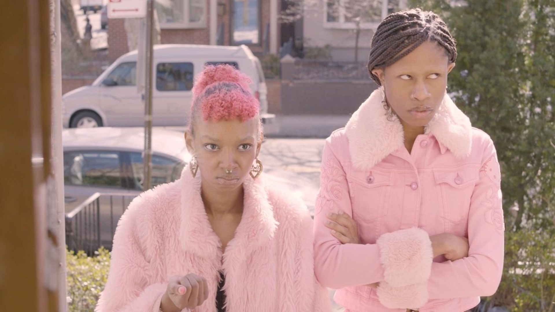 Girl Blunt background