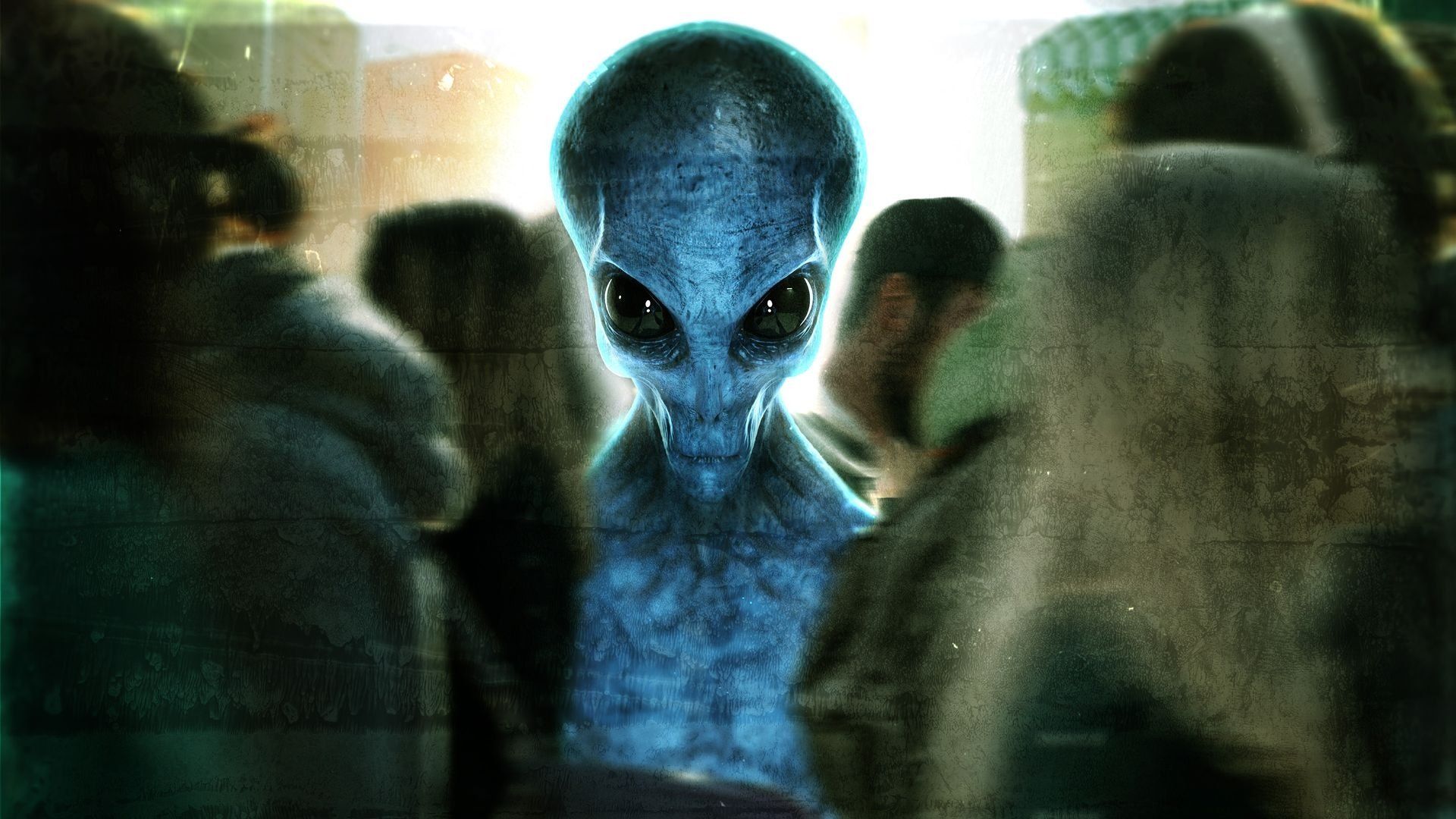 Aliens Living Among Us background