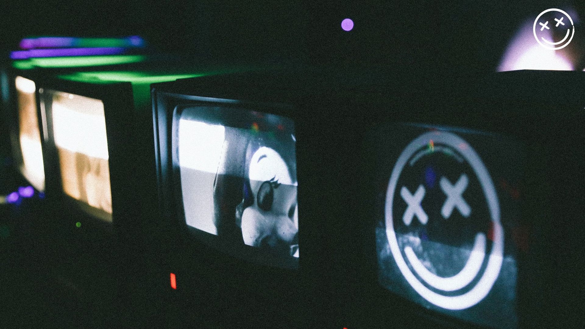 A Techno Tragedy background