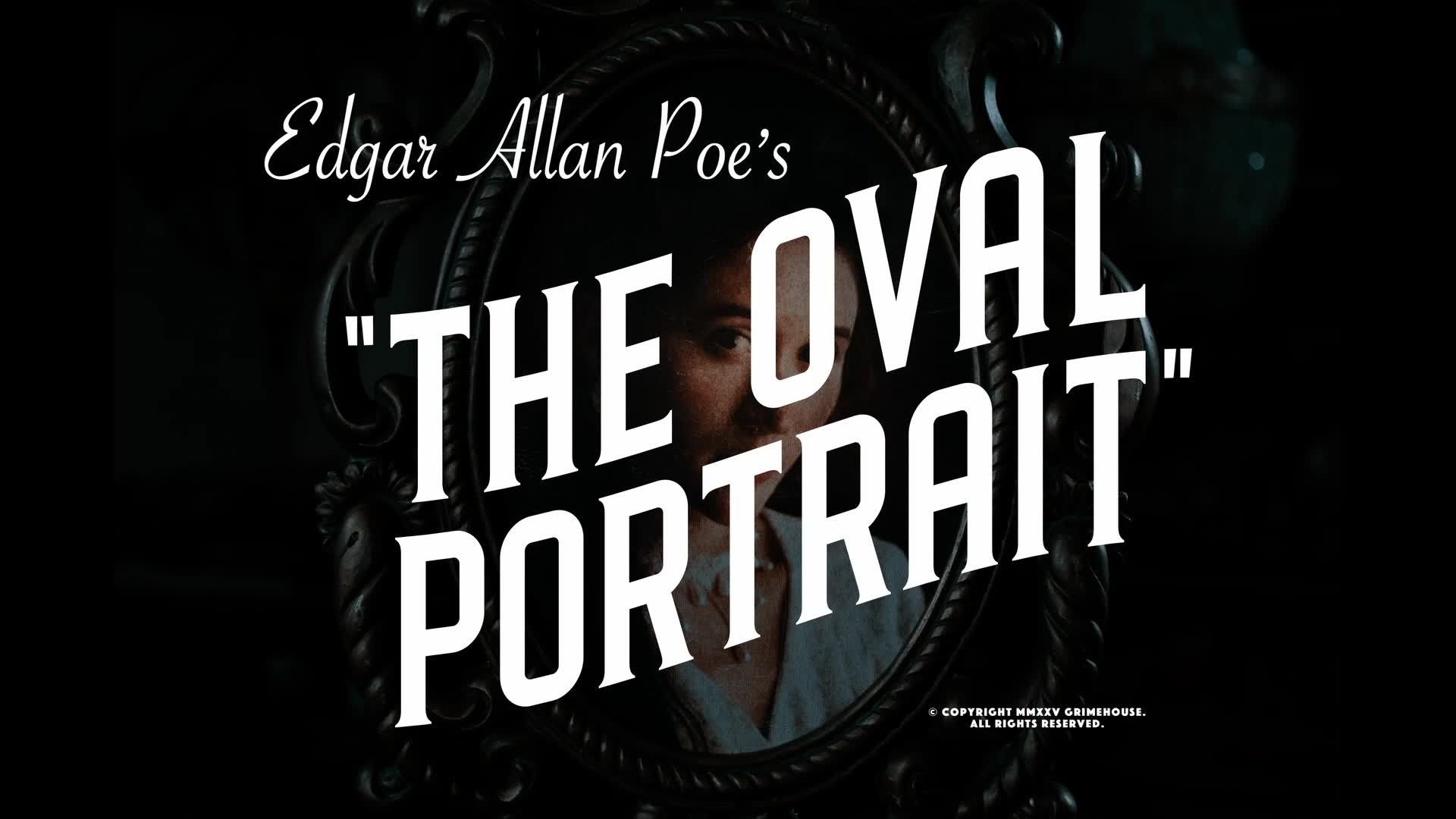 Edgar Allan Poe's The Oval Portrait background