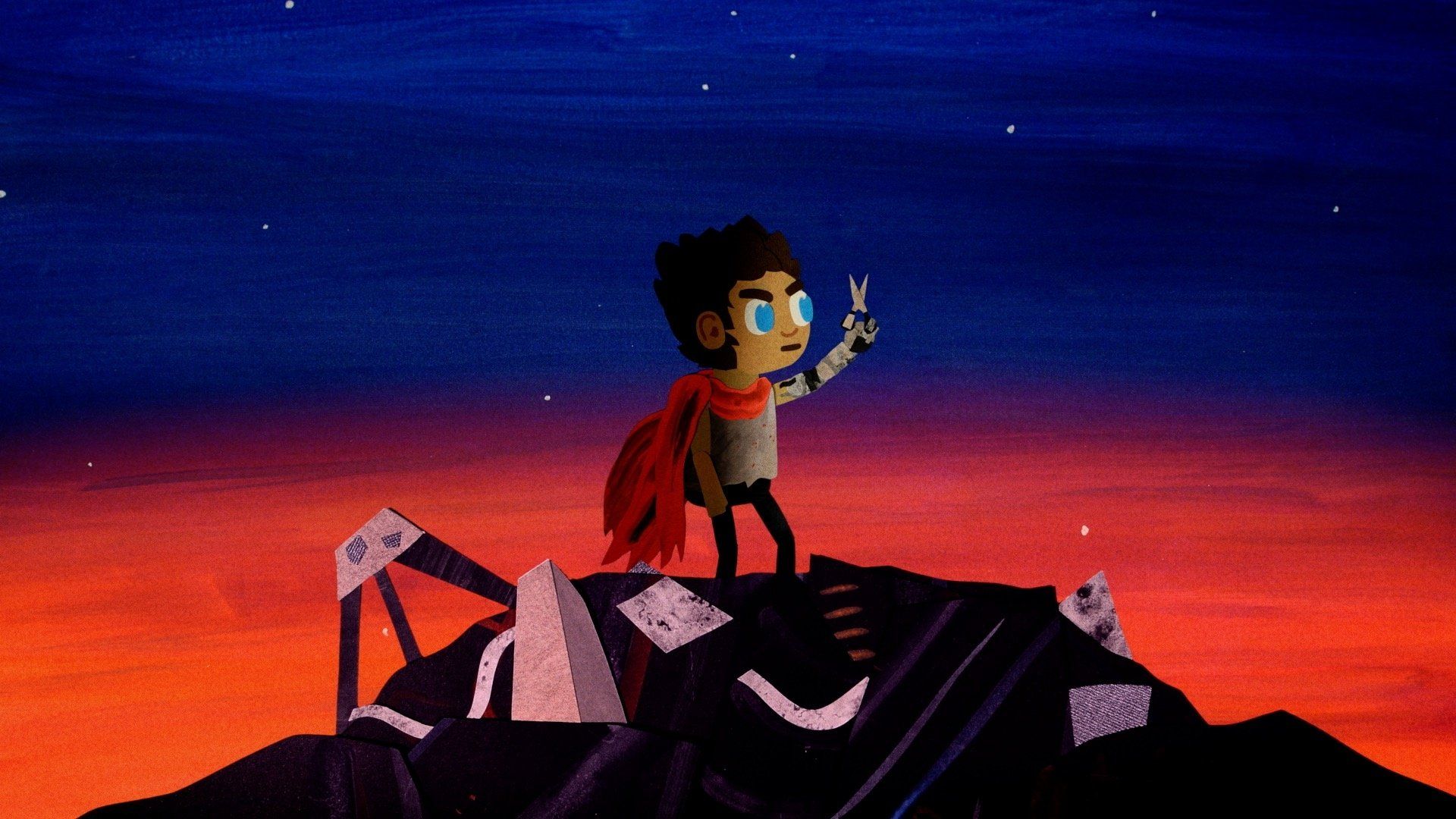 Papercuts background