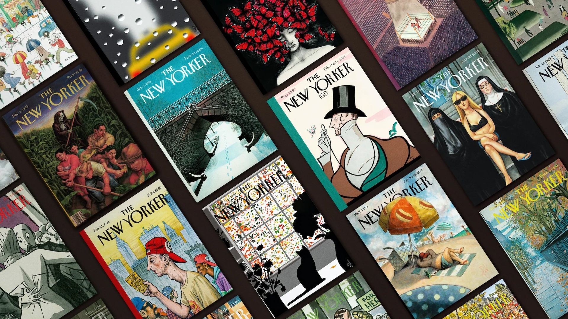 The New Yorker at 100 background