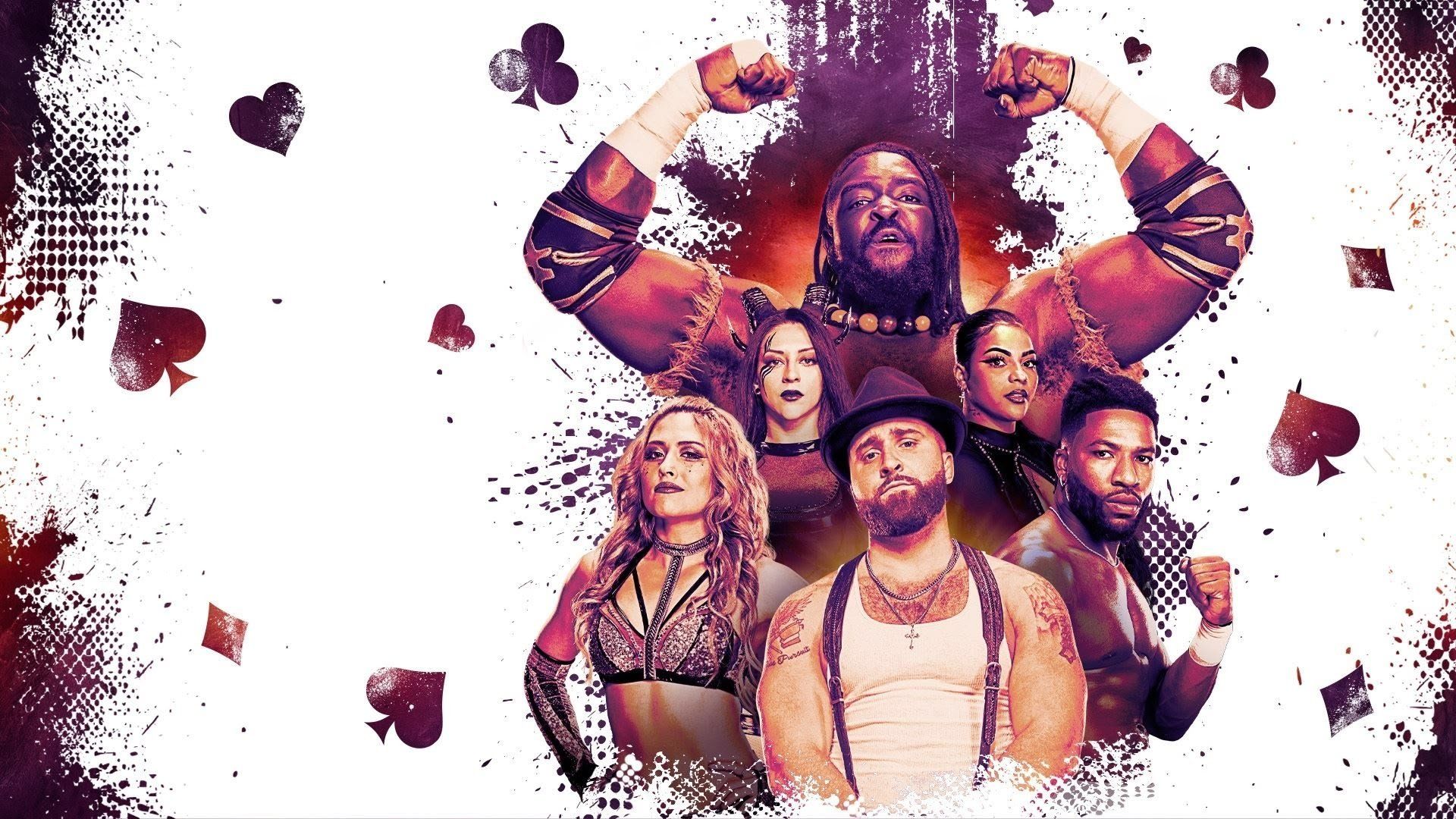 WWE NXT Stand & Deliver 2025 background