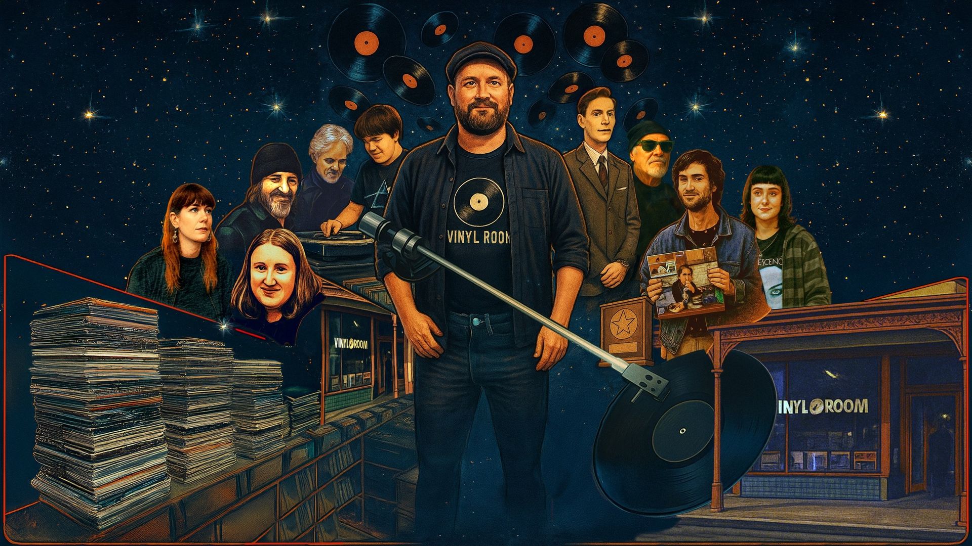 You Can't Just Sell Records background