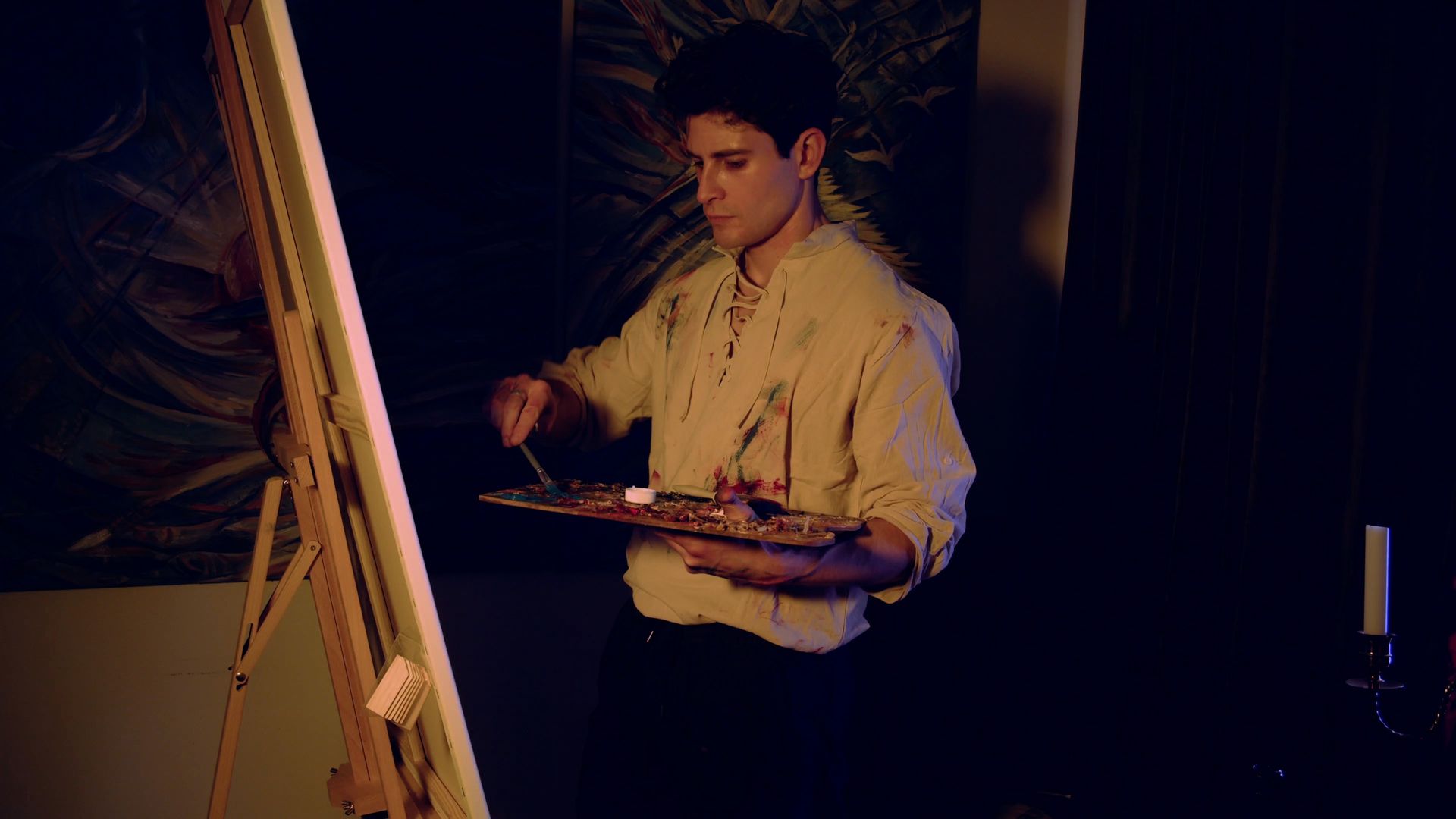 The Curse of Modigliani background