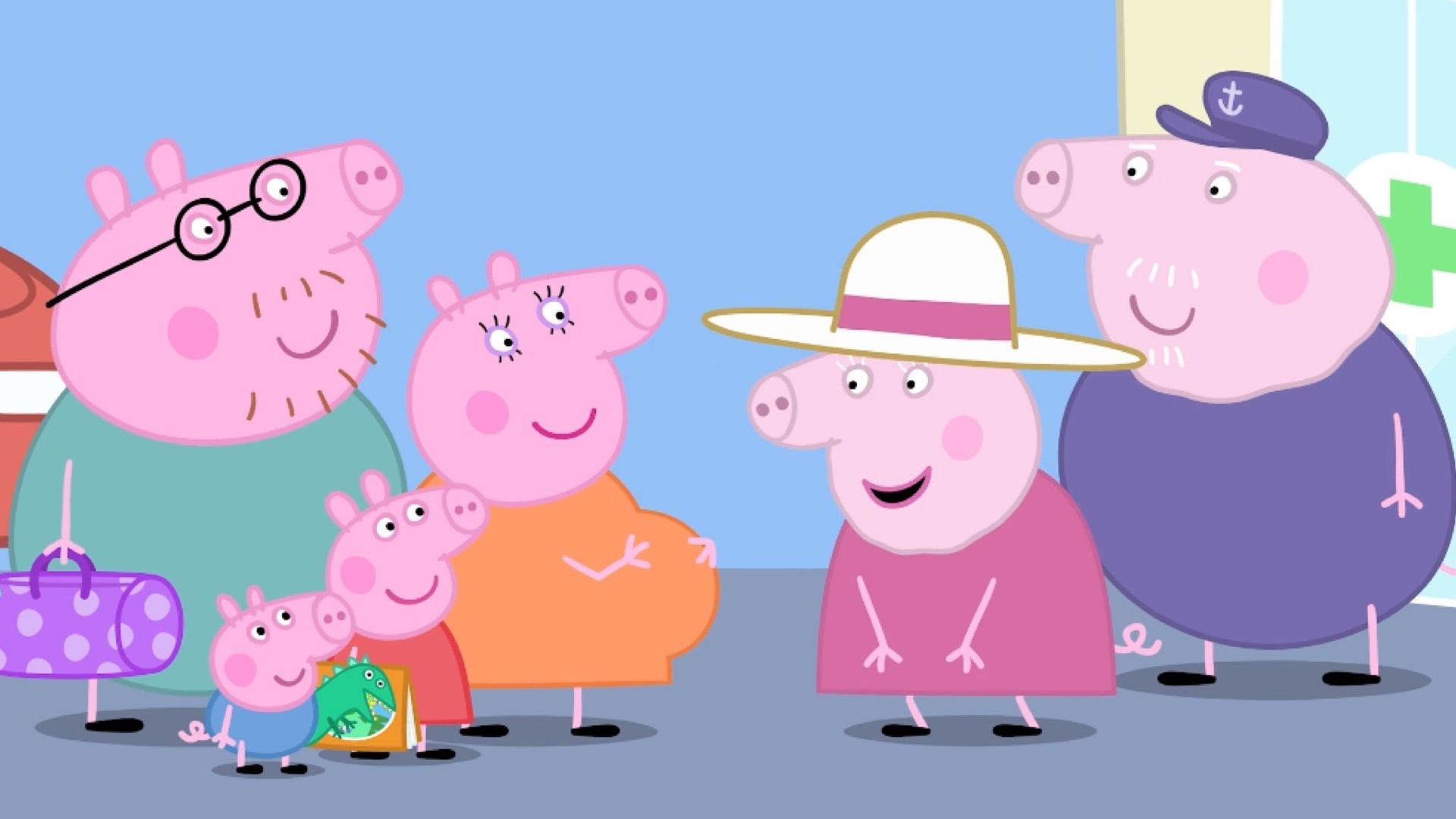 Peppa Meets the Baby Cinema Experience background