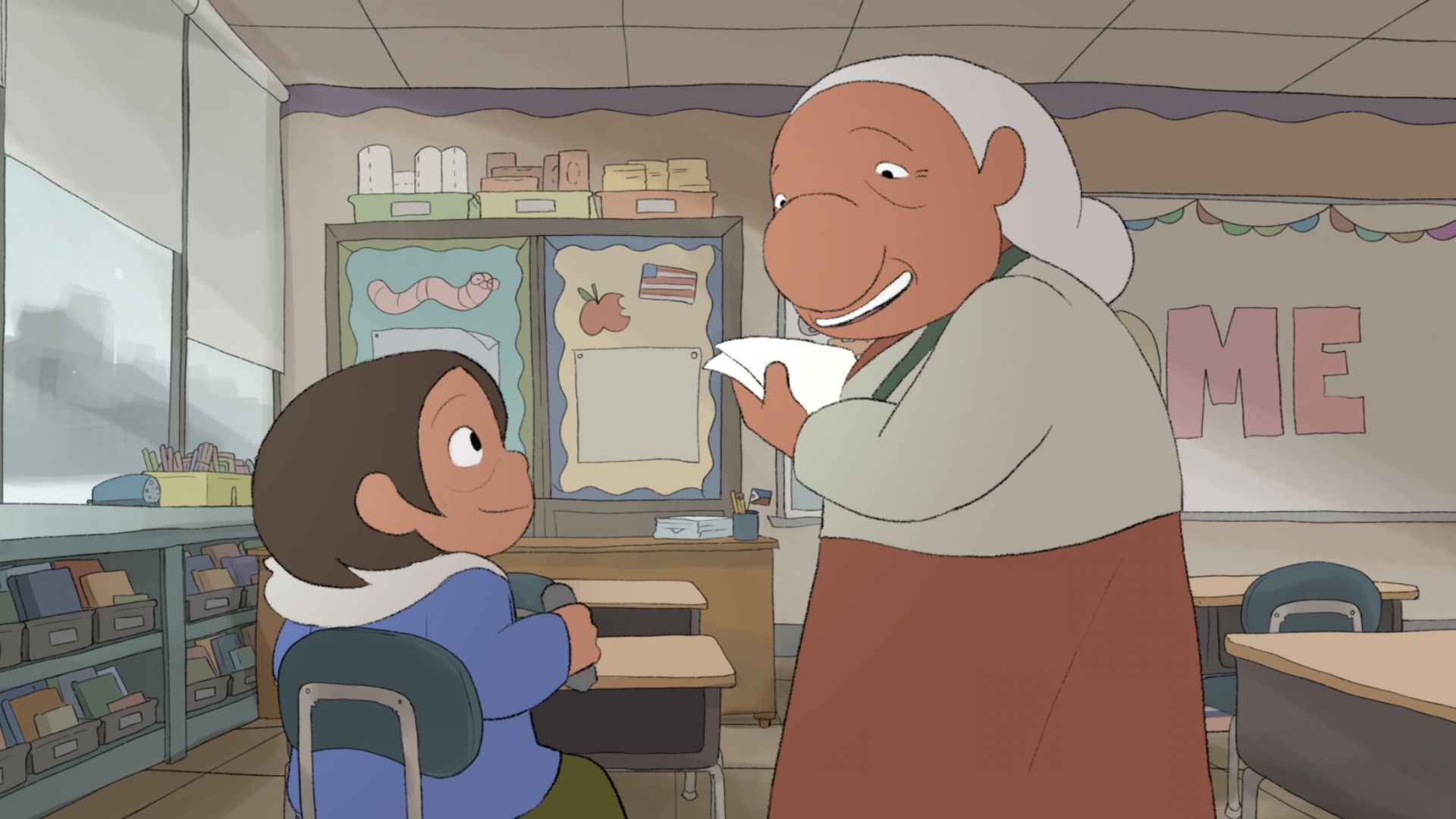 First Winter background