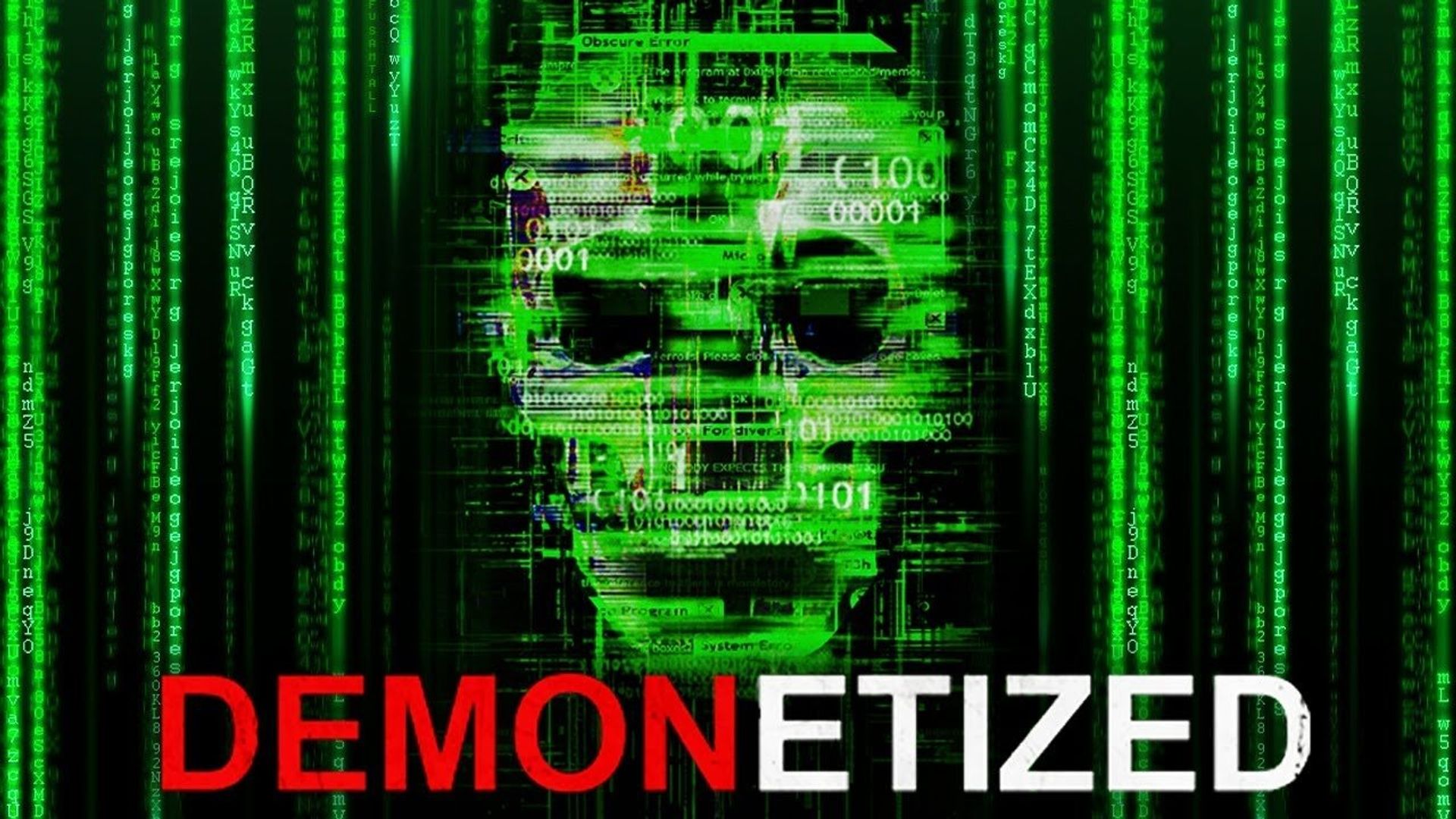 Demonetized background