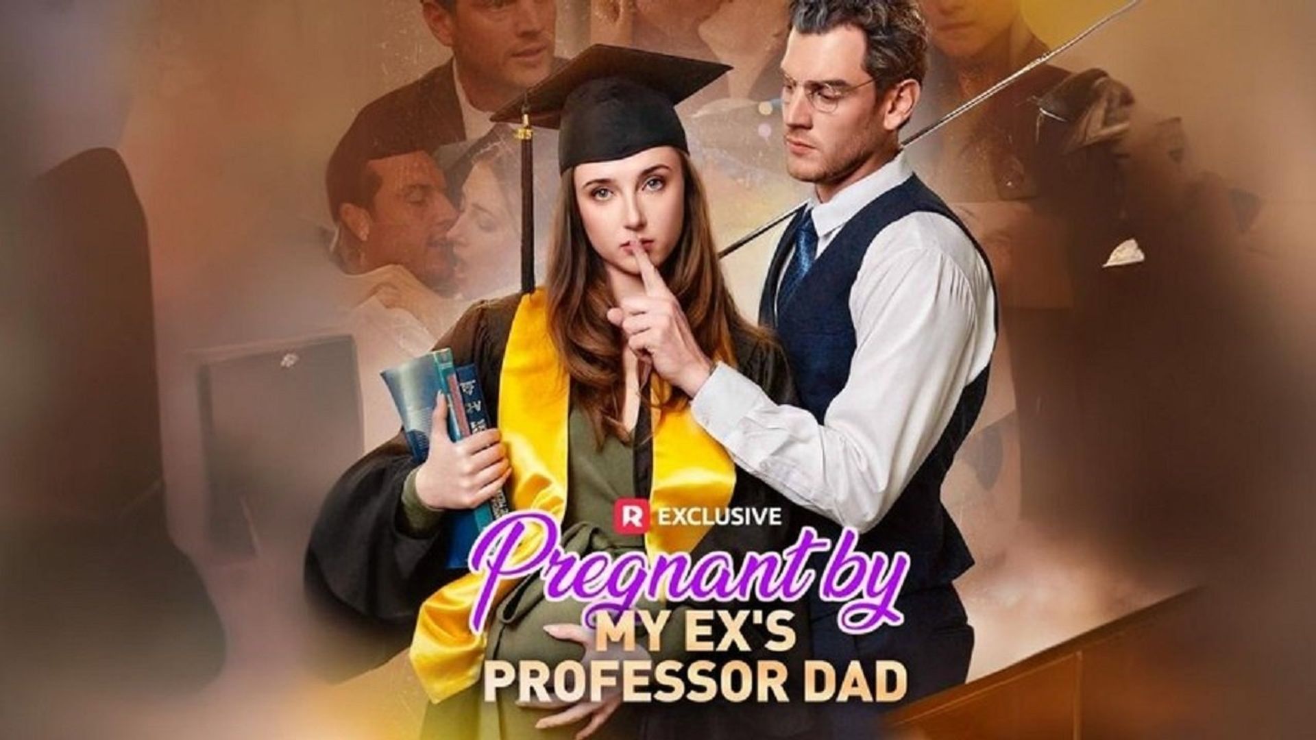 Pregnant by My Ex's Professor Dad background
