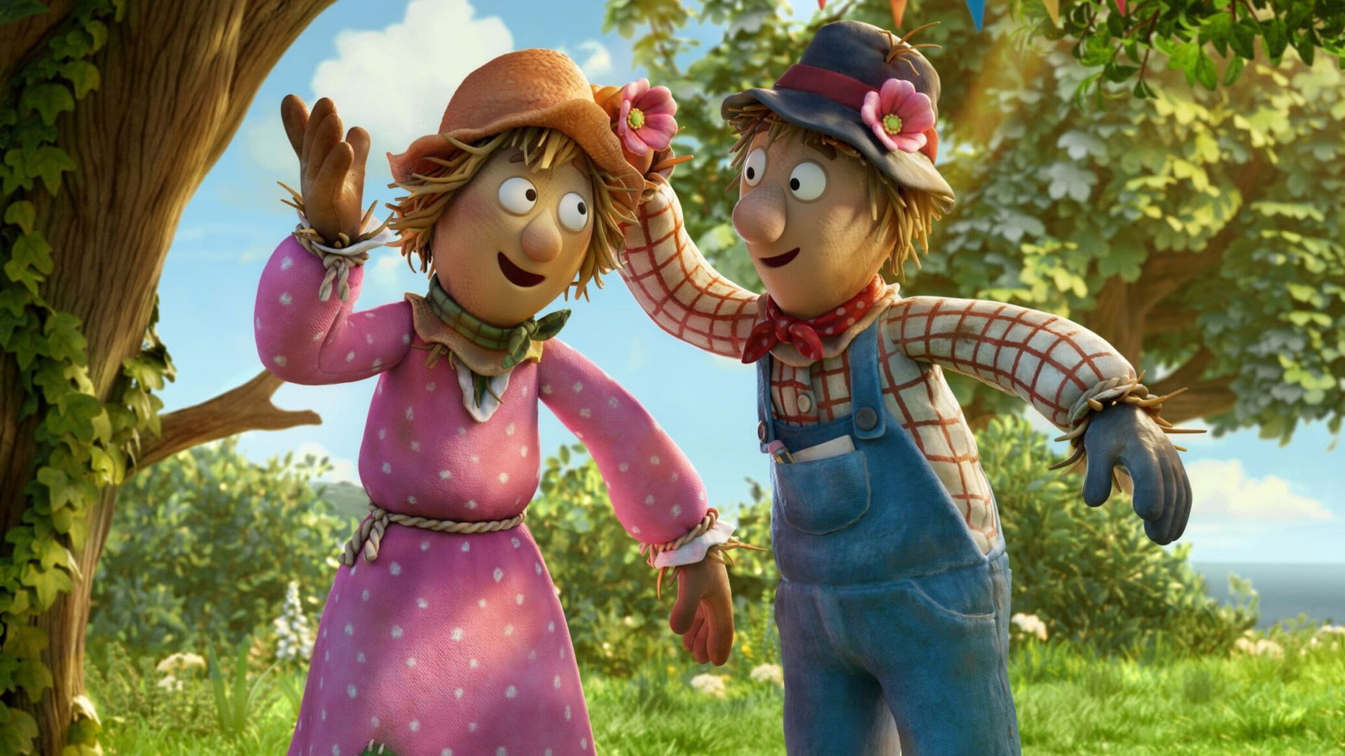 The Scarecrows' Wedding background