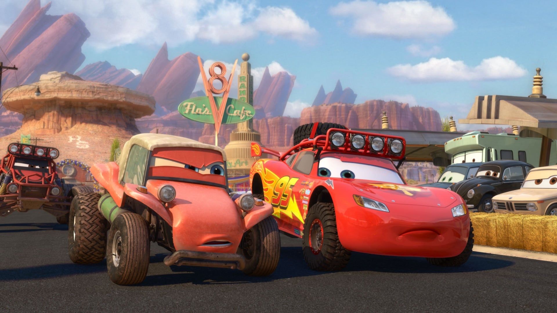 Tales from Radiator Springs background
