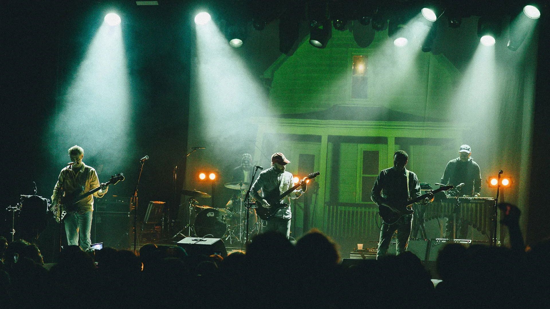 American Football (Live in Los Angeles) background