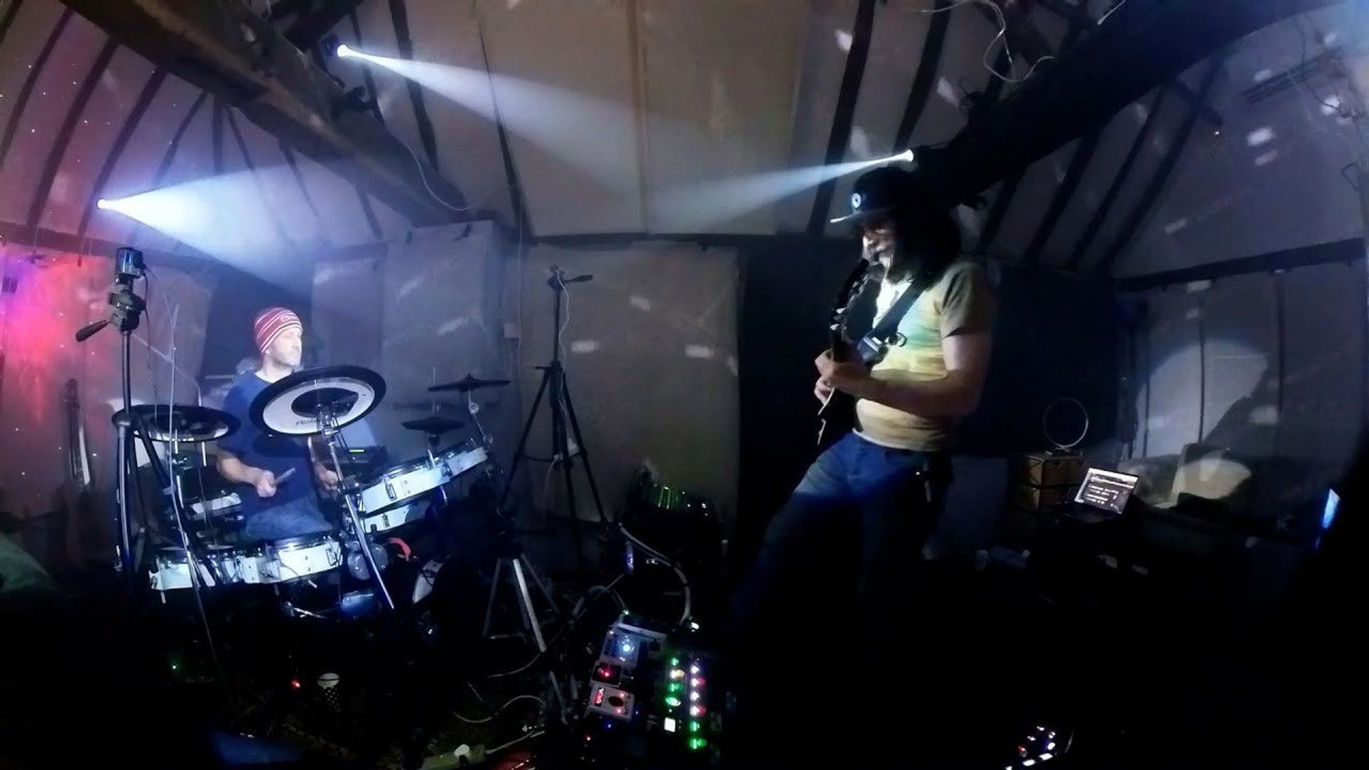 Amplifier: Debut Album Concert background