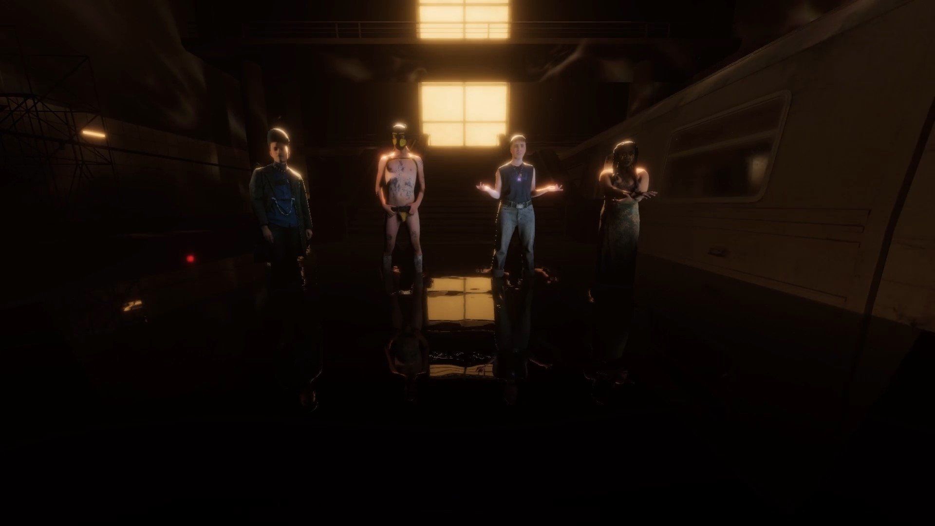 Dark Rooms background