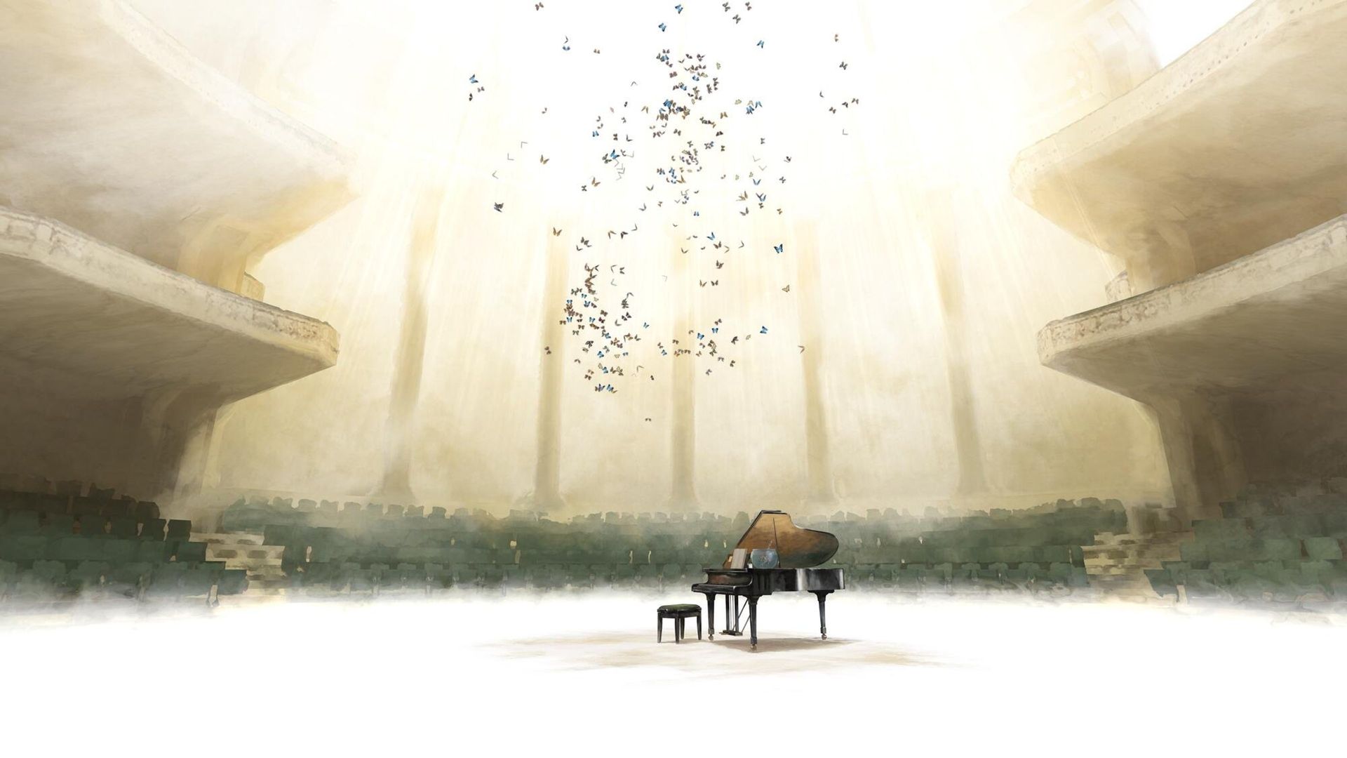 A Long Goodbye background
