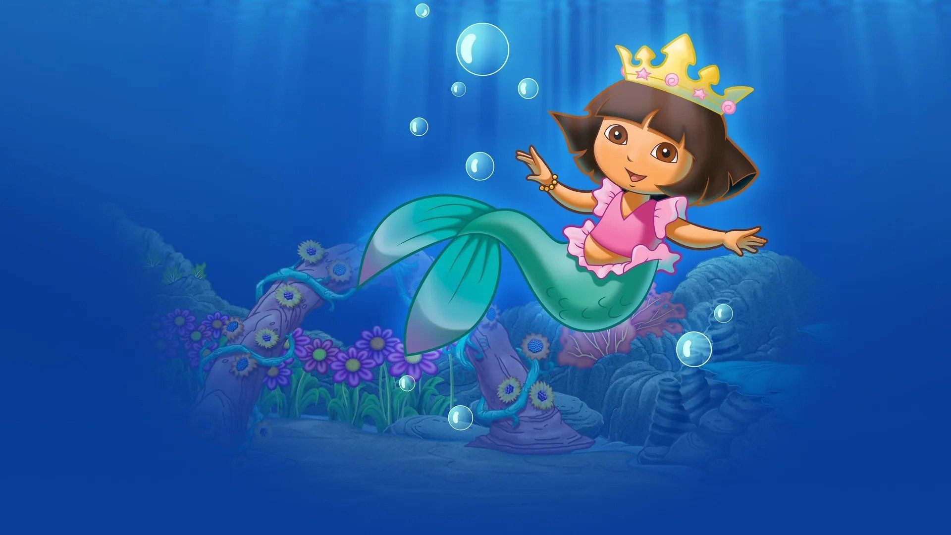 Dora the Explorer: Mermaid Adventures background