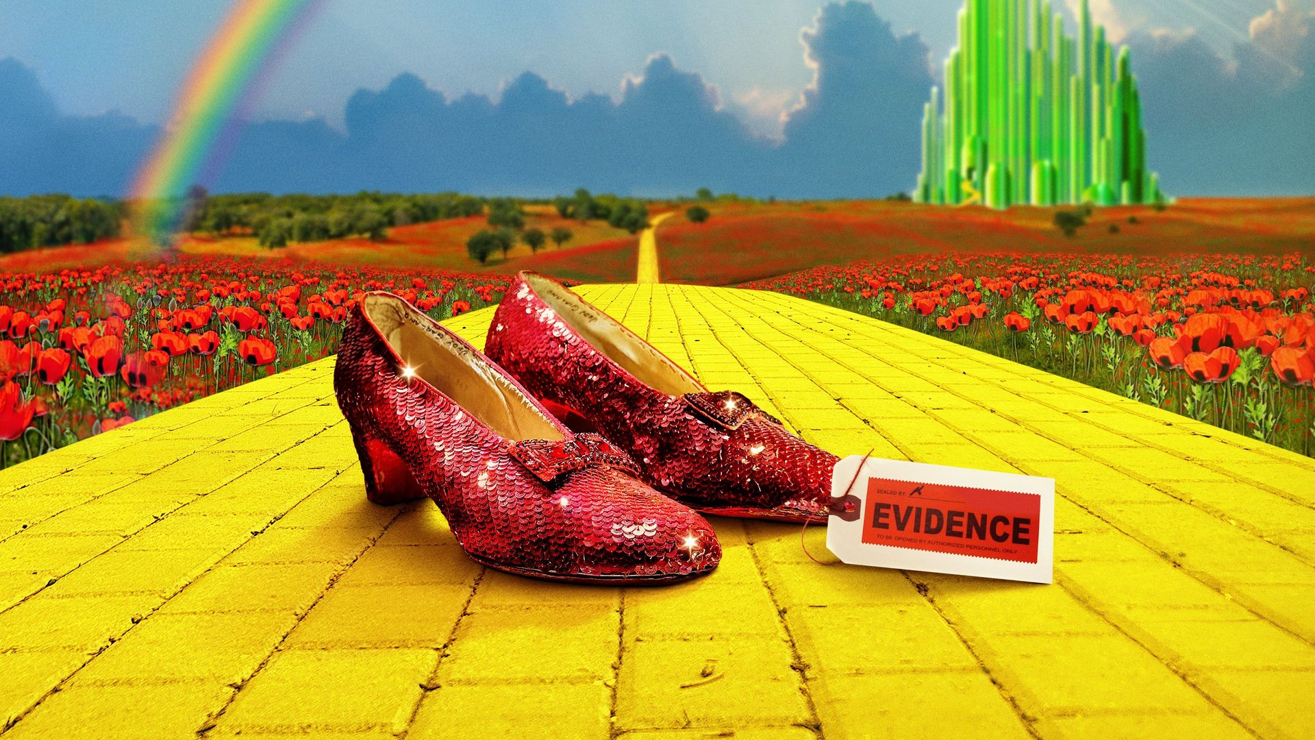 Ruby Red Handed: Stealing America's Most Famous Pair of Shoes background