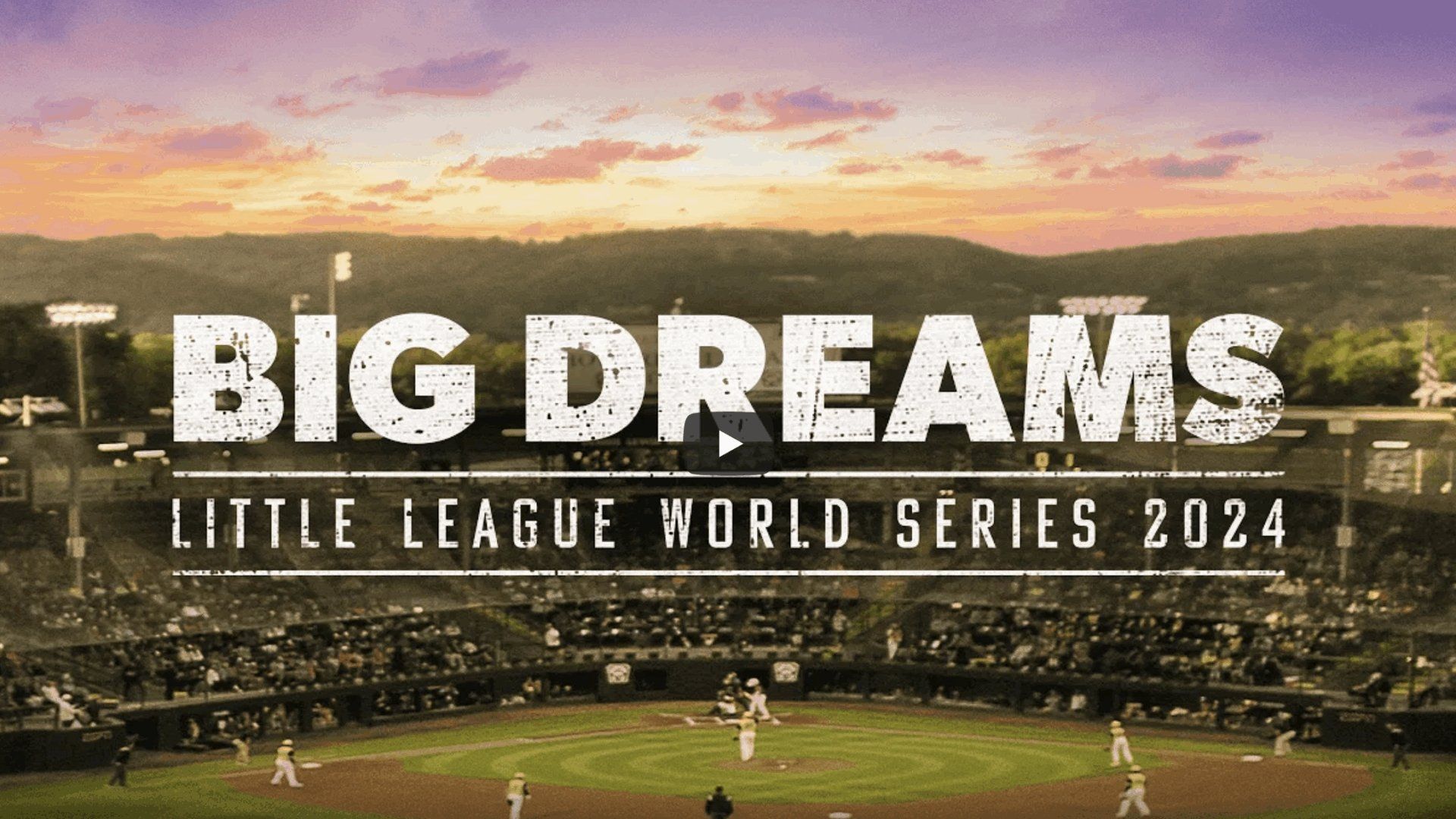 Big Dreams: The Little League World Series 2024 background
