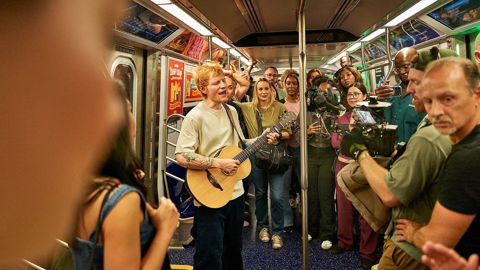 One Shot with Ed Sheeran: A Music Experience background