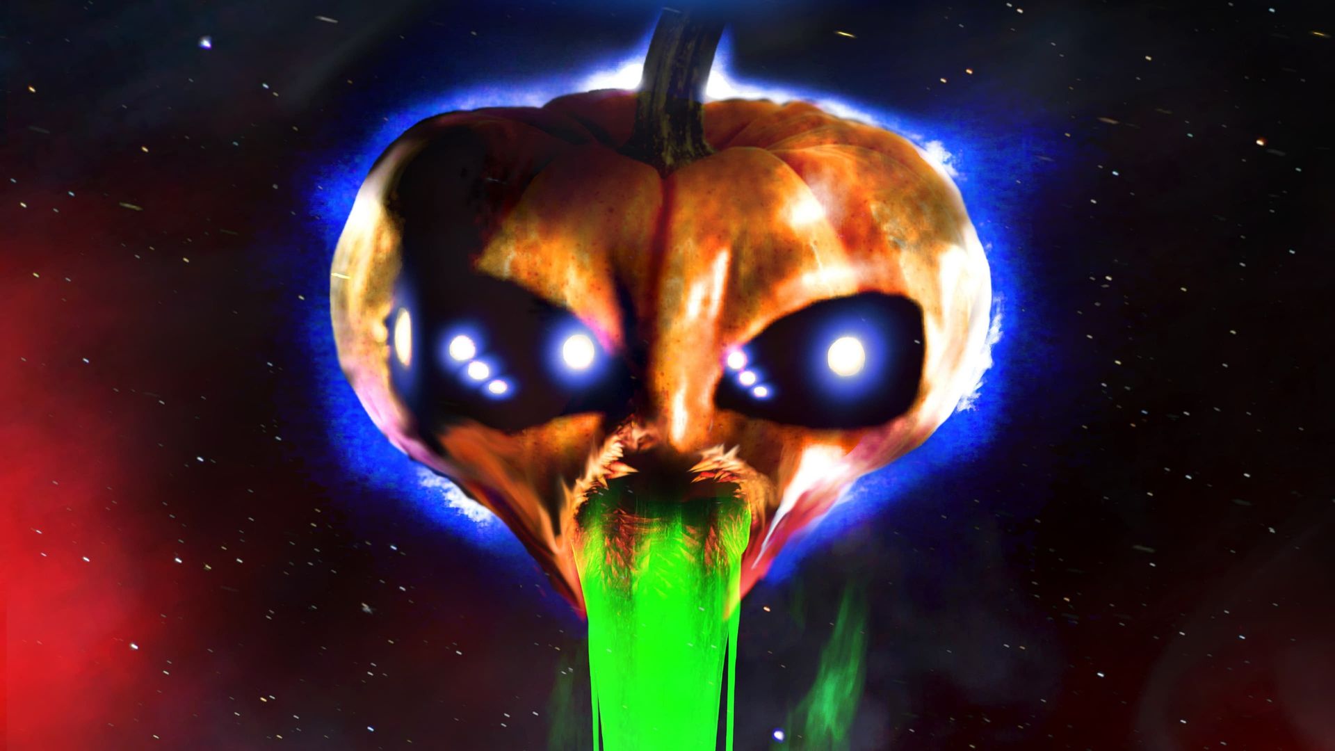 Alienween background