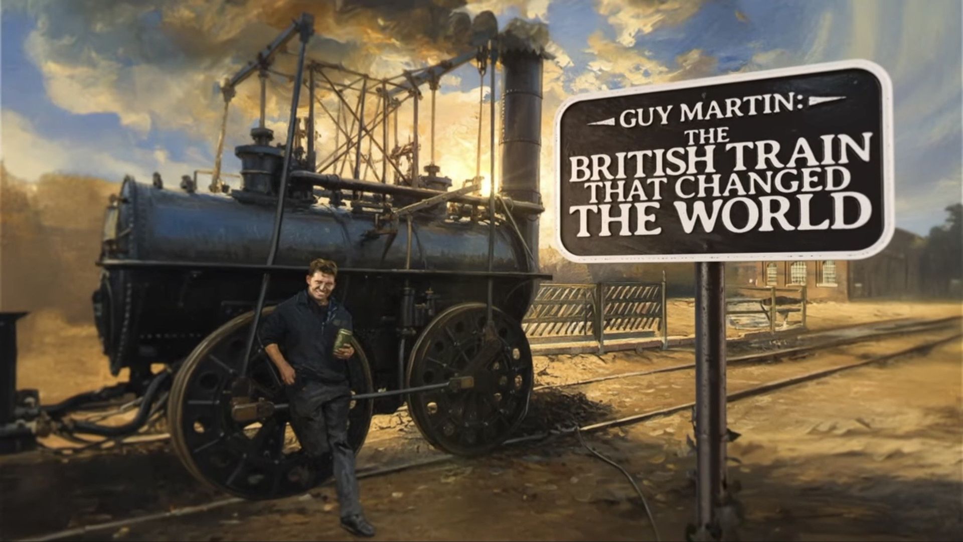 Guy Martin: The British Train That Changed the World background