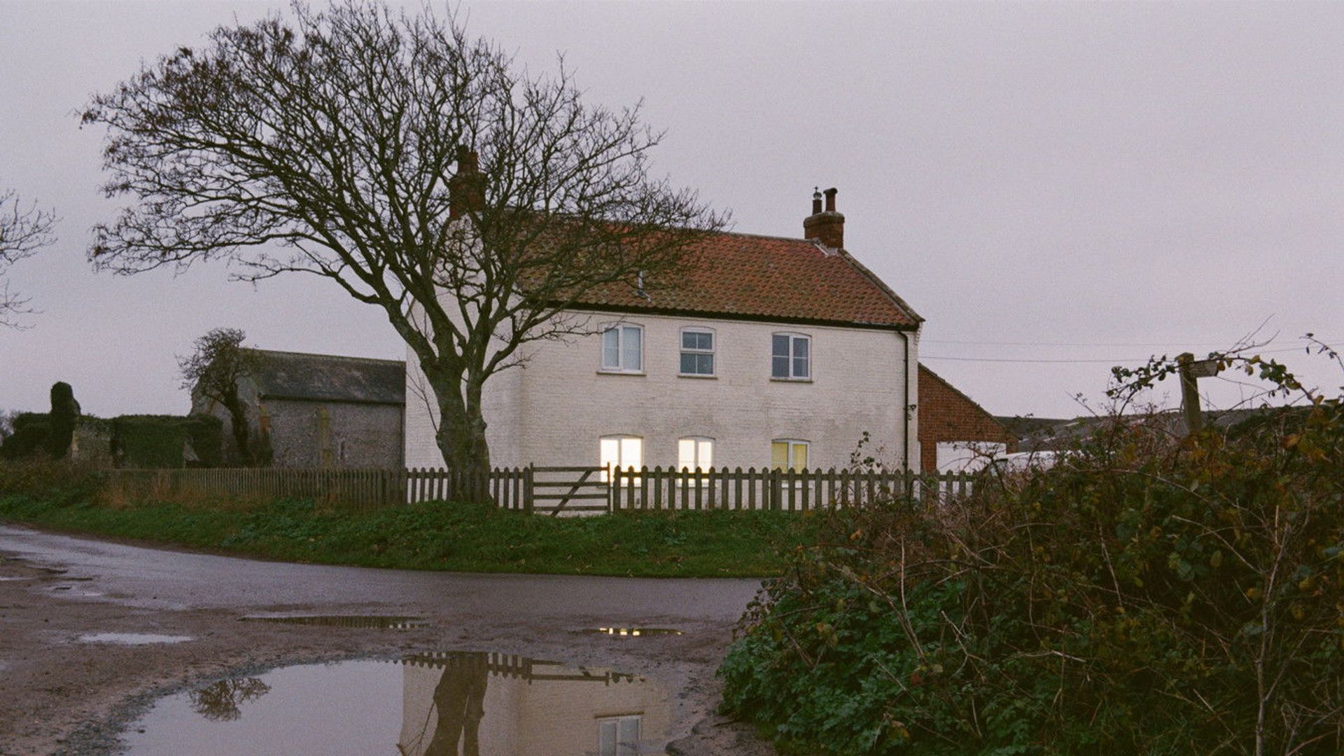 A story of solitude and terror background