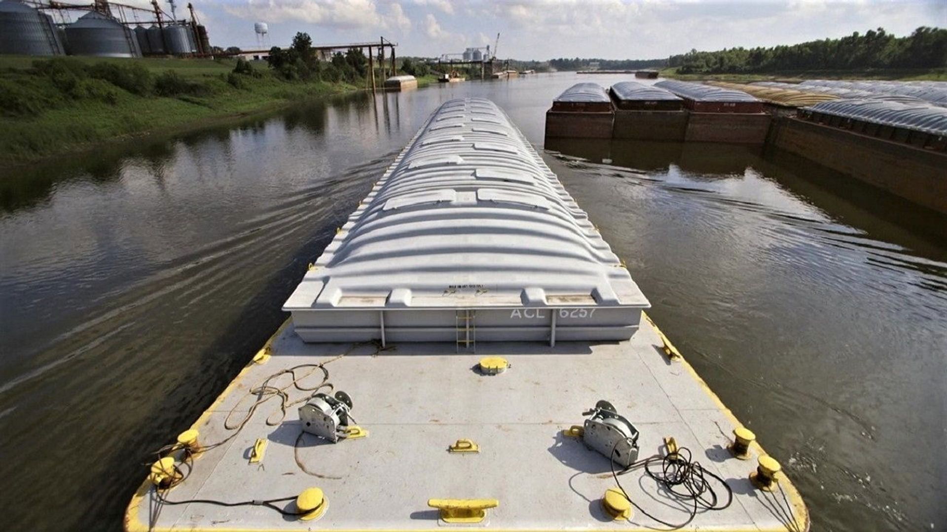Barge background