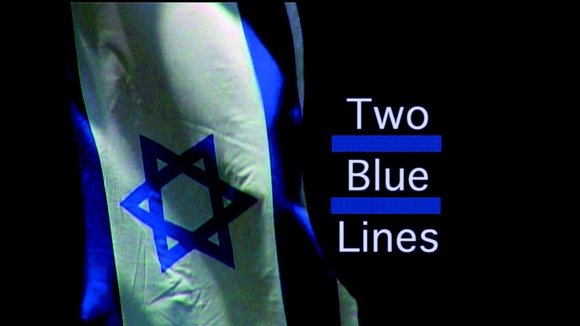 Two Blue Lines background