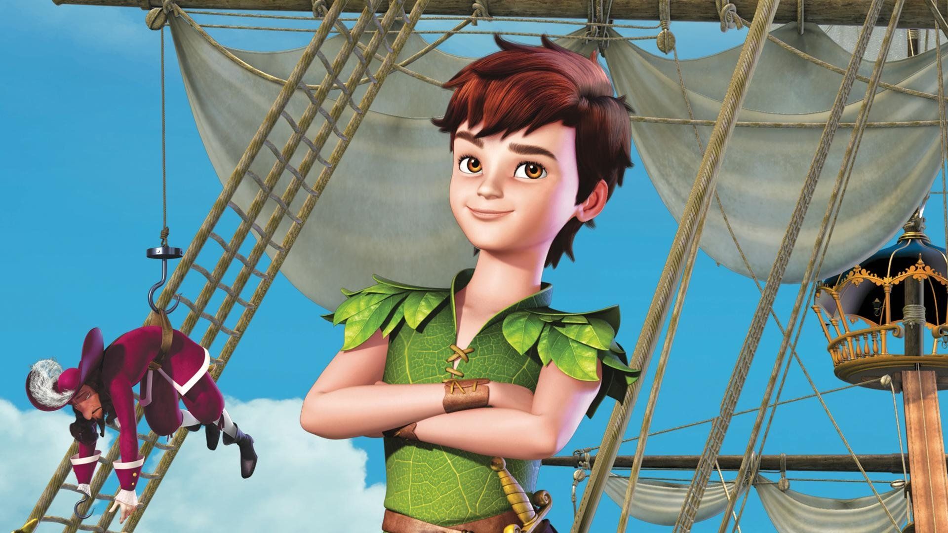 DQE's Peter Pan: The New Adventures background