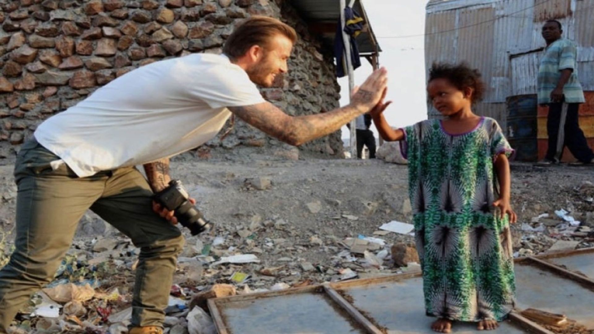 David Beckham: For the Love of the Game background