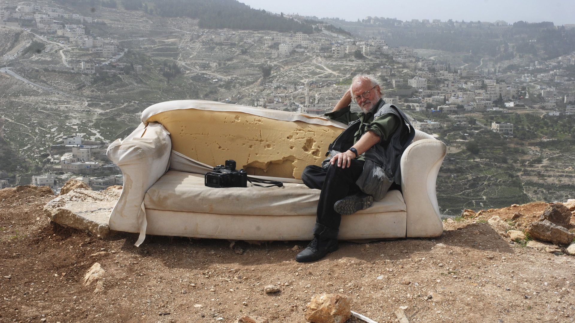 Koudelka Shooting Holy Land background