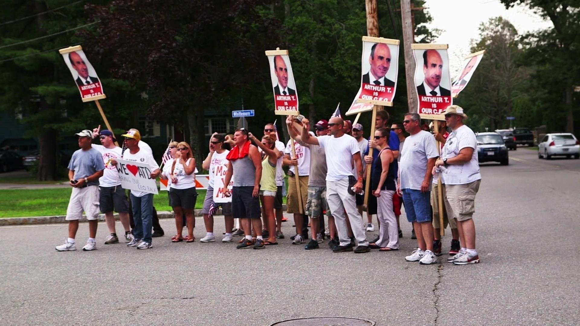 Food Fight: Inside the Battle for Market Basket background