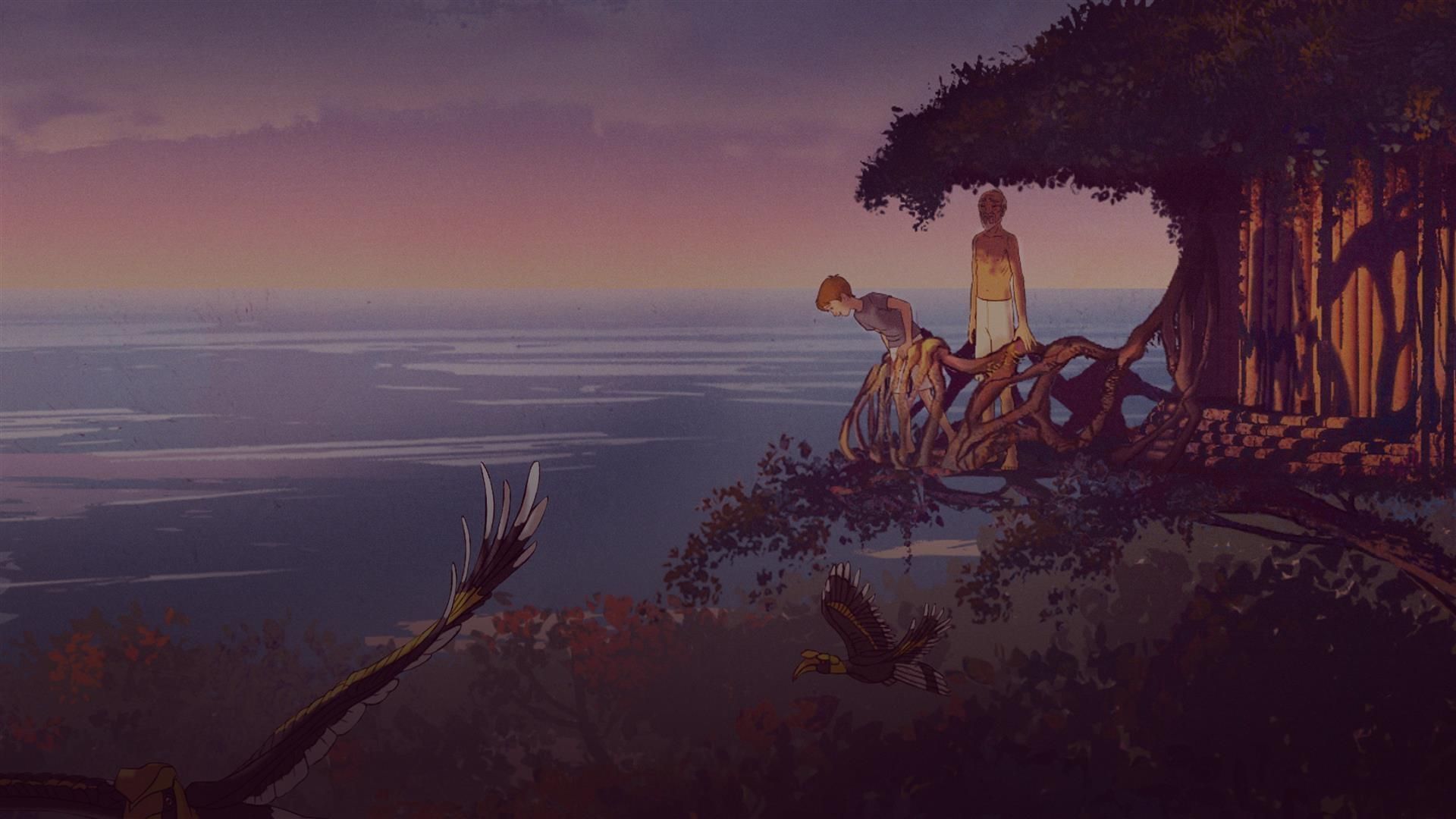 Kensuke's Kingdom background