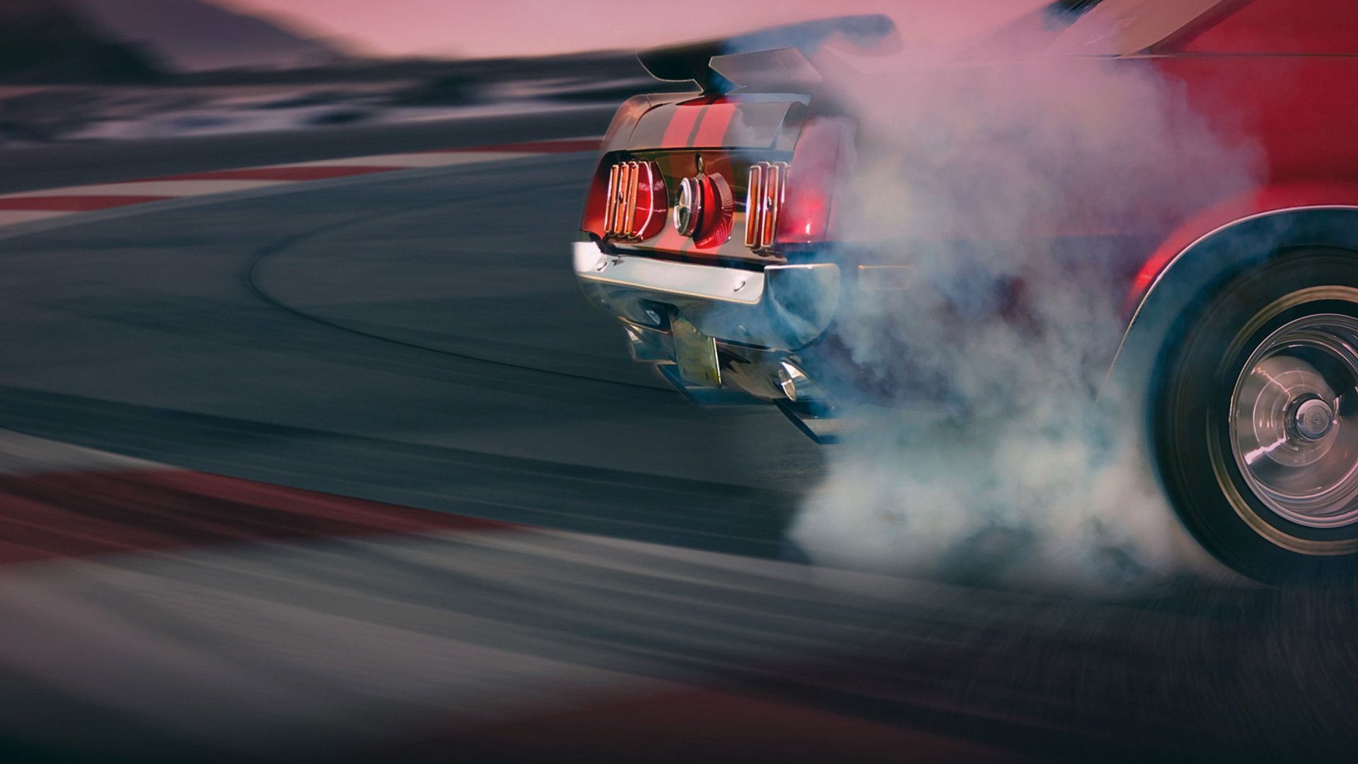 Red Devil Racers background