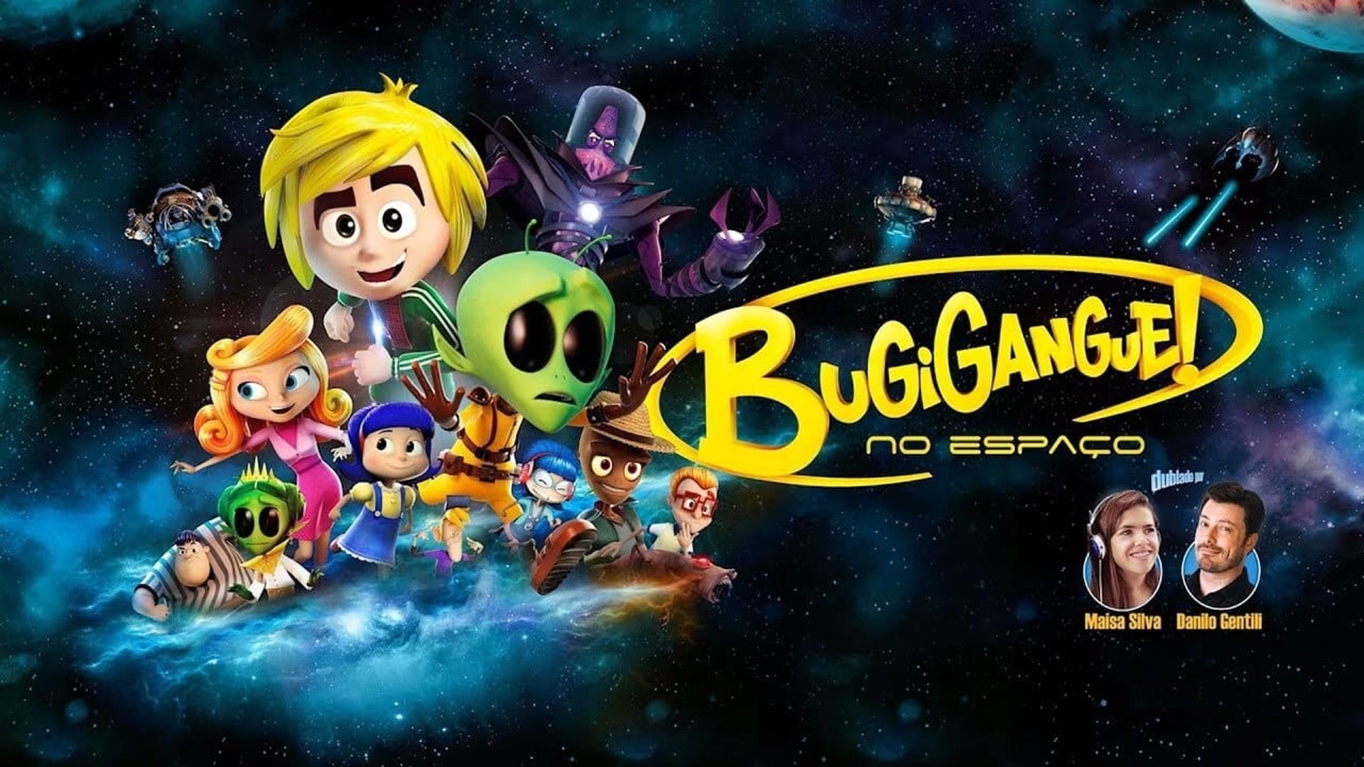 GadgetGang in Outer Space background