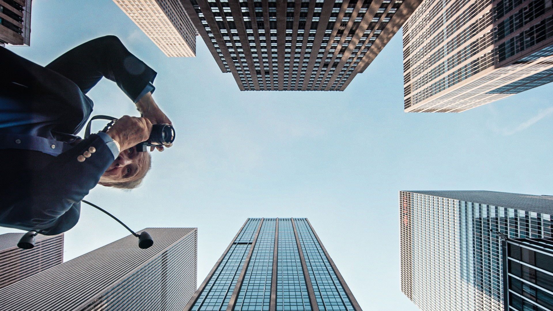Henri Dauman: Looking Up background