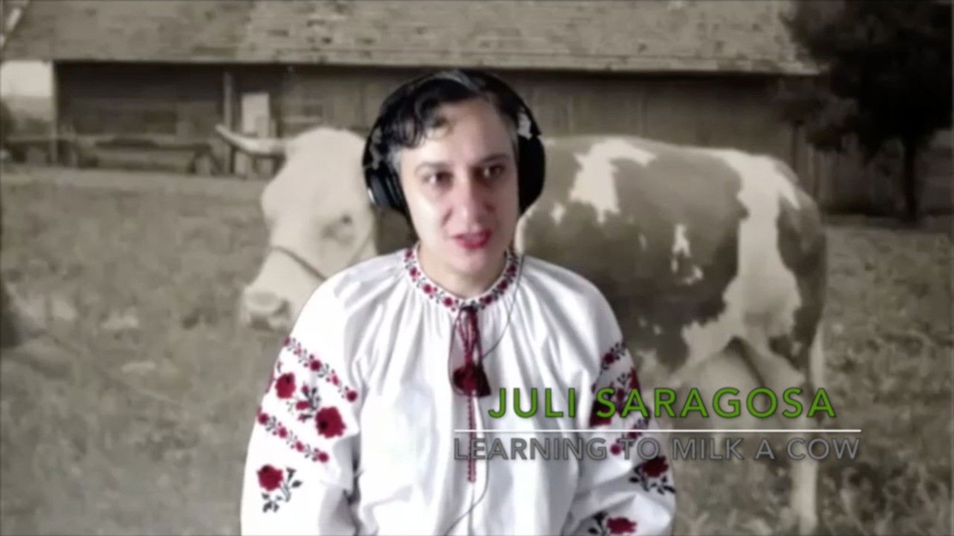 Learning to Milk a Cow background