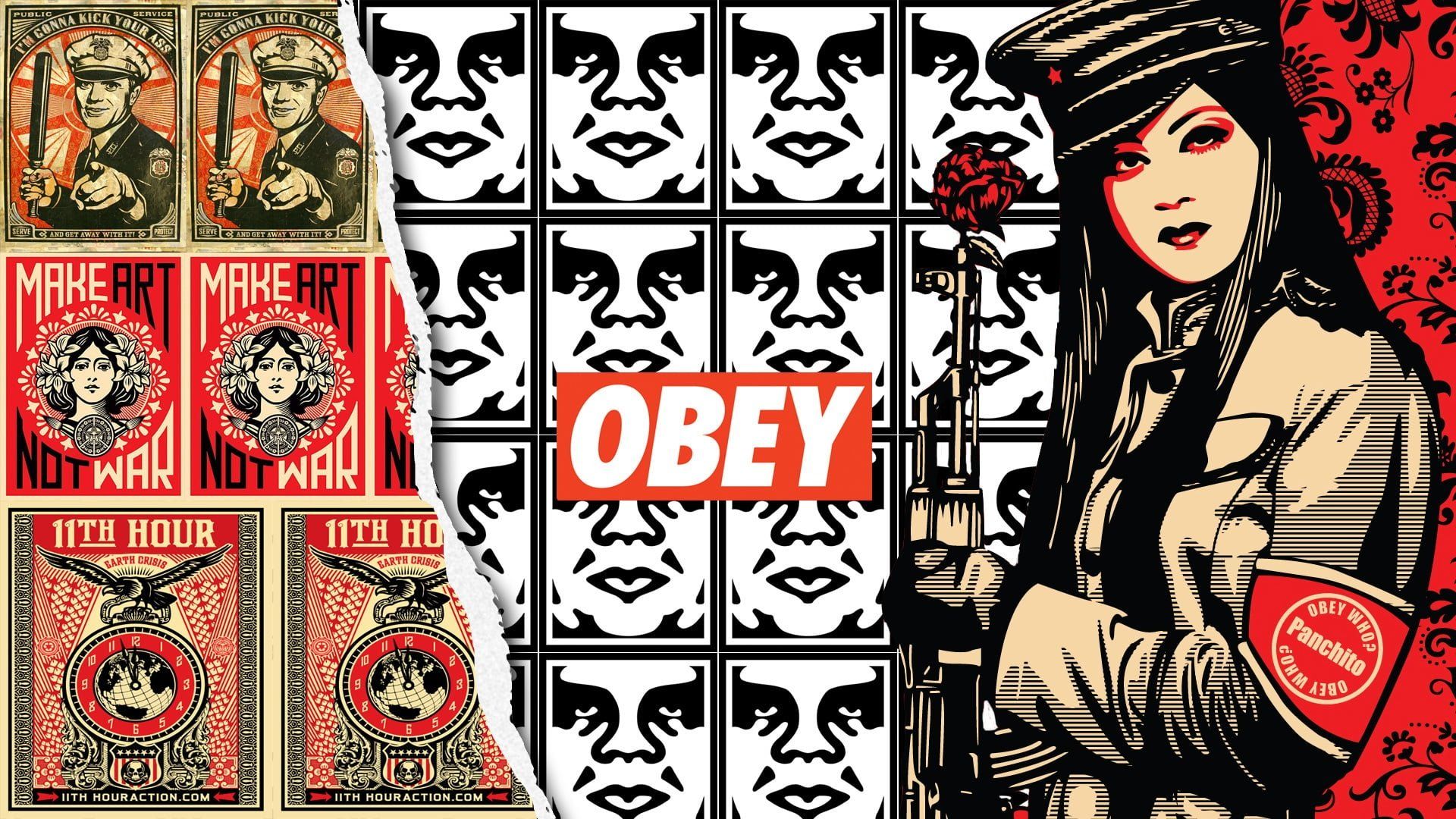 Obey Giant background