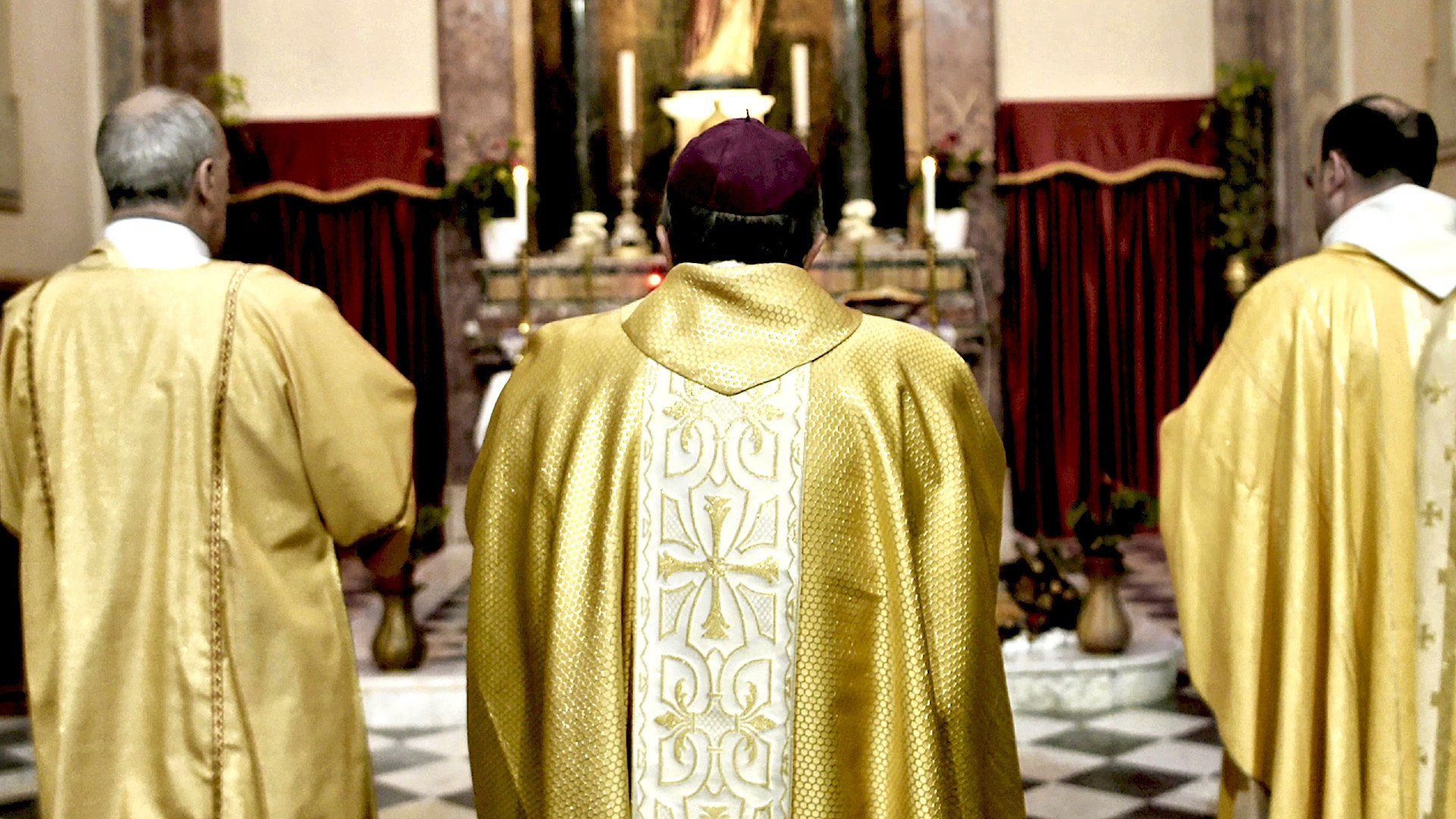 Behind the Altar background