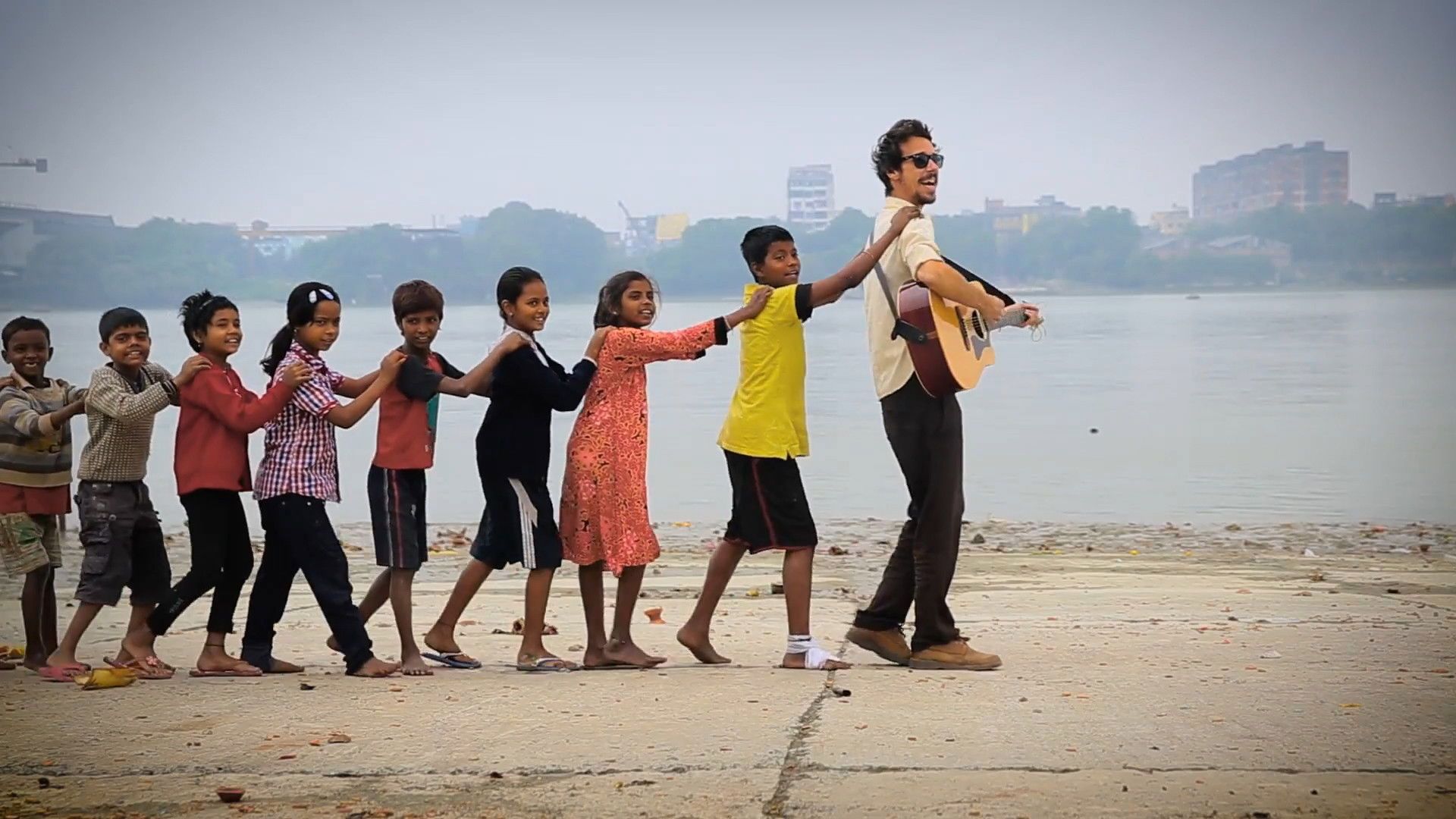 Postcards from India background