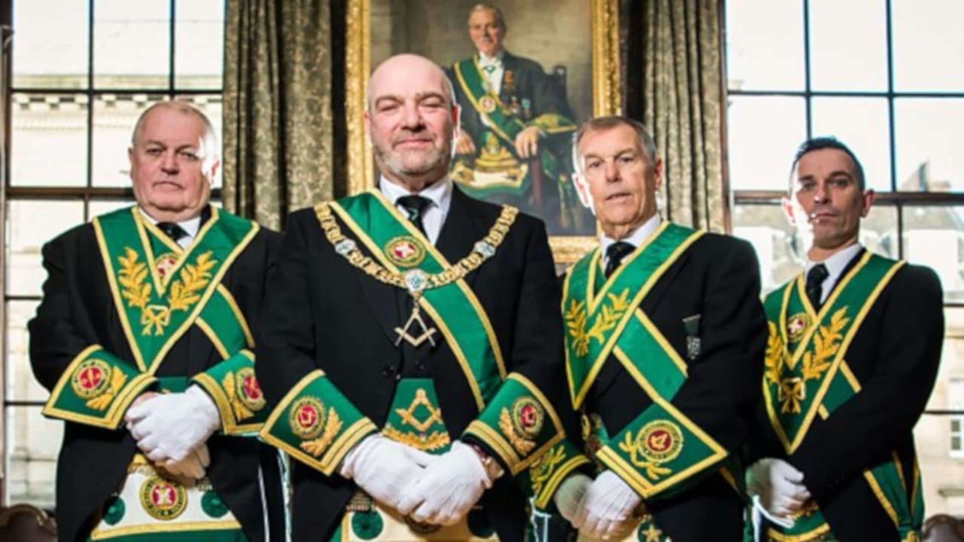 Secrets of The Masons background